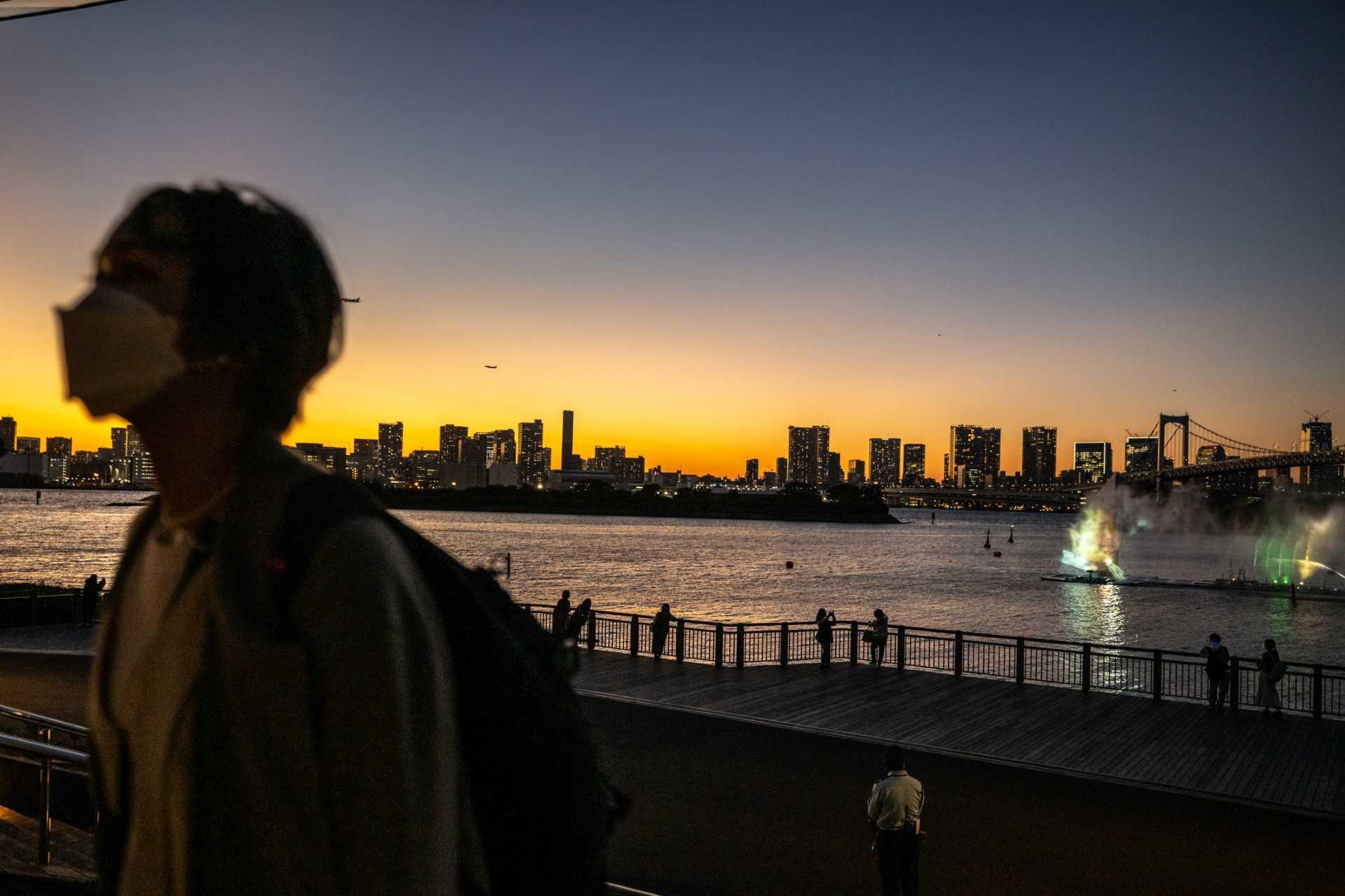 People visit Odaiba Marine Park in Tokyo on Oct 21, 2022. Under current Japanese law, children at least 13 years old are considered capable of consent. Photo: AFP
