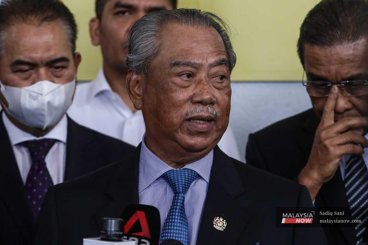 Presiden Bersatu Muhyiddin Yassin.