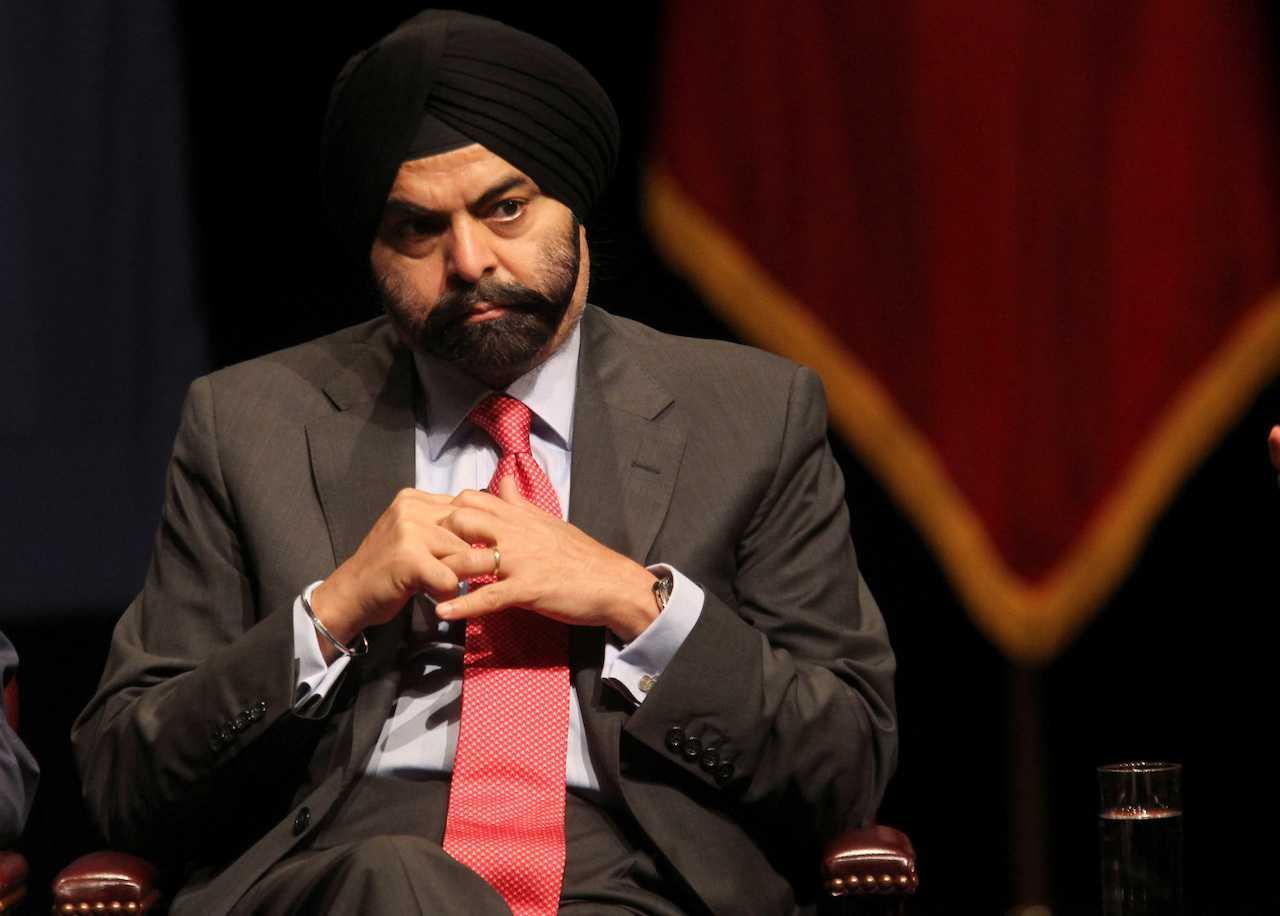Former Mastercard CEO Ajay Banga. Photo: Reuters
