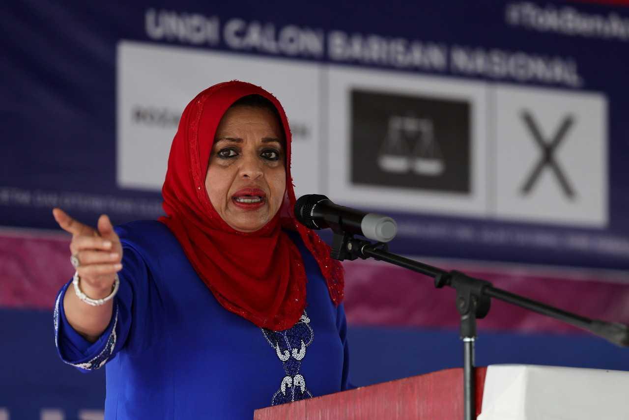 Former Wanita Umno chief Shahrizat Jalil. Photo: Bernama
