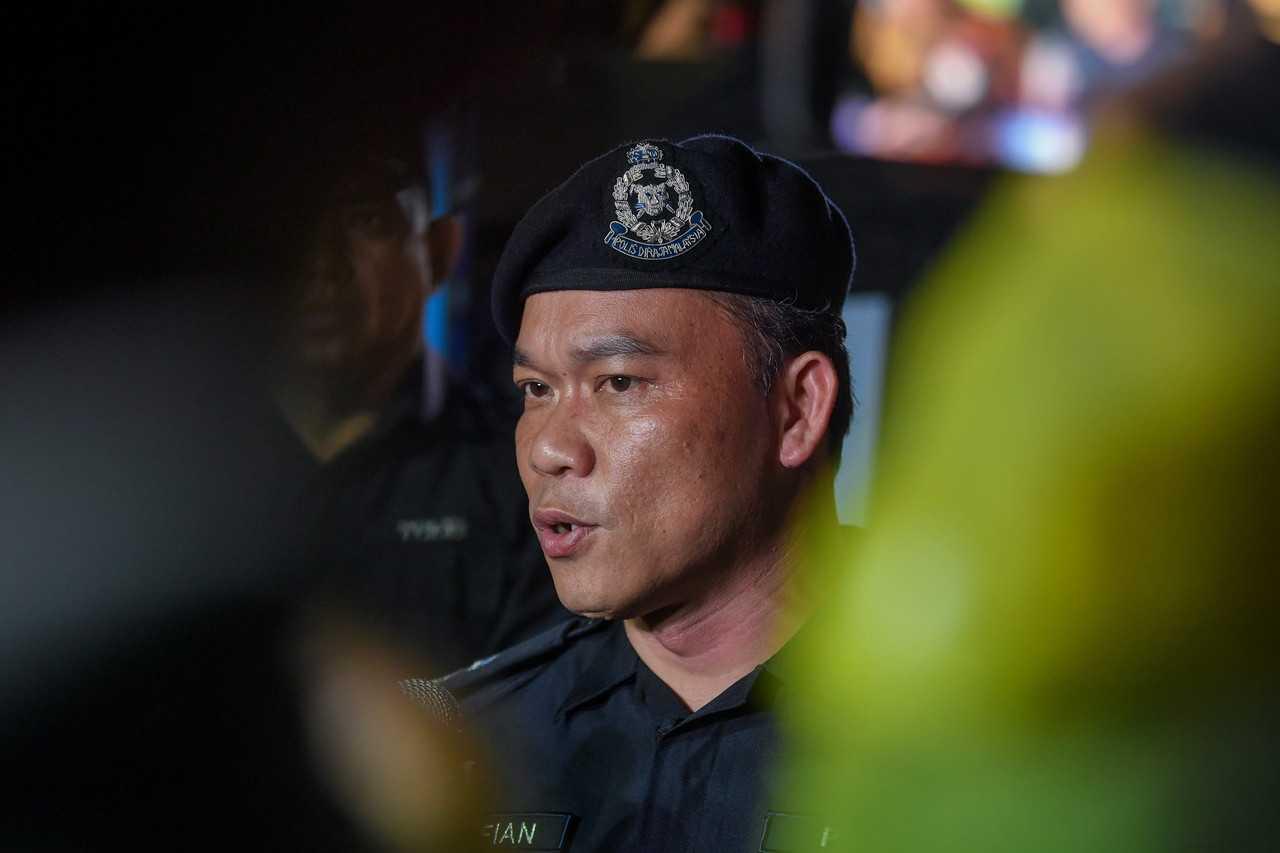Ketua Polis Daerah Hulu Selangor Suffian Abdullah. Gambar: Bernama