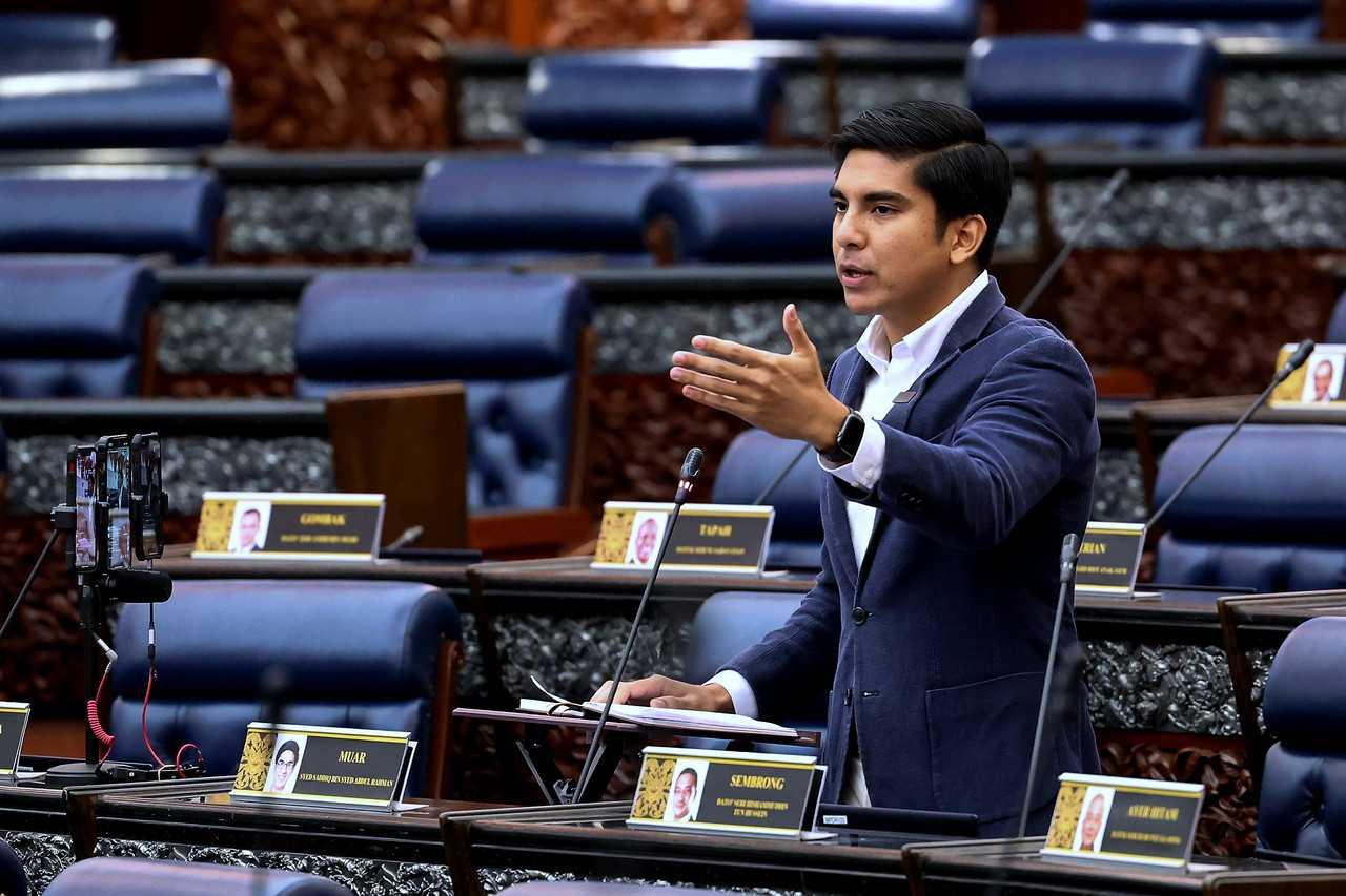 Ahli Parlimen Muda Muar Syed Saddiq Abdul Rahman. Gambar: Bernama