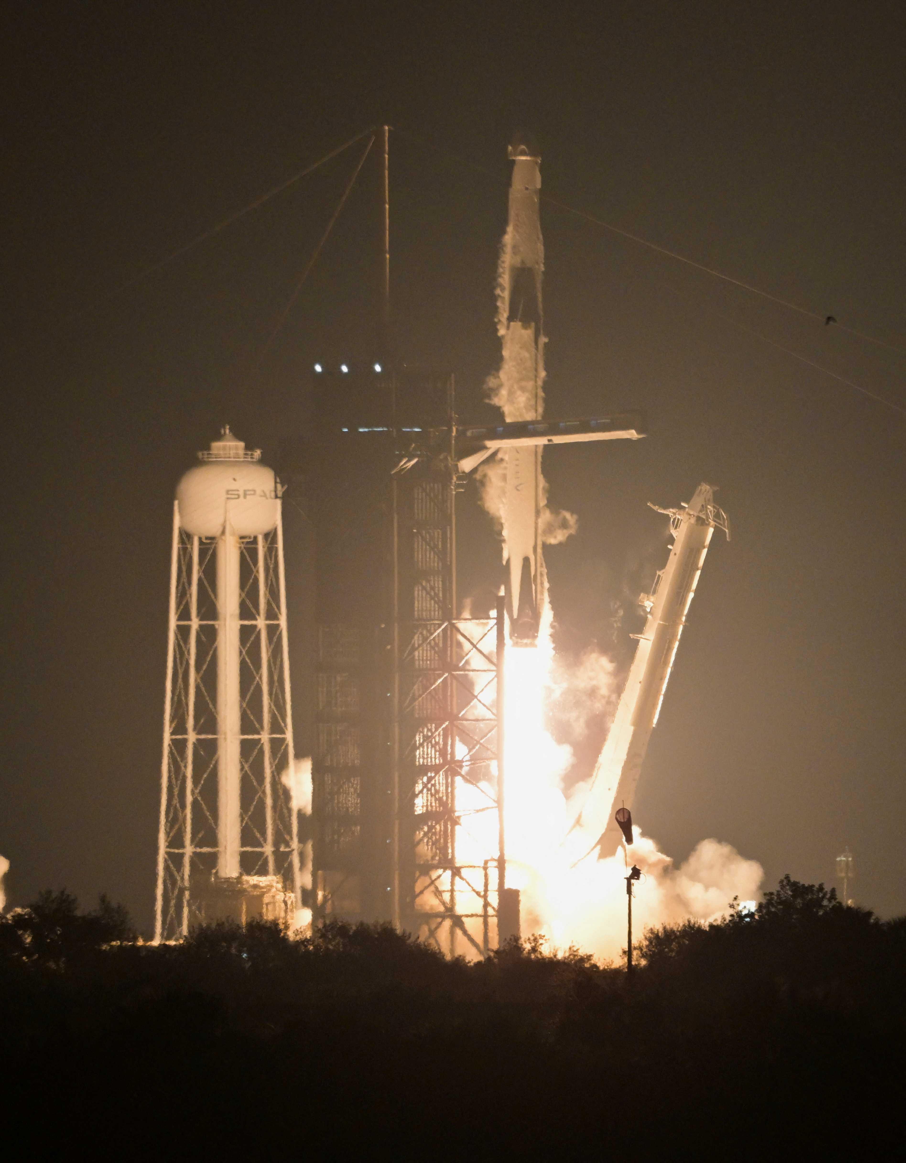 Nasa's SpaceX Crew-6 mission launches to the International Space Station from the Kennedy Space Center in Cape Canaveral, Florida, US, March 2. Photo: Reuters
