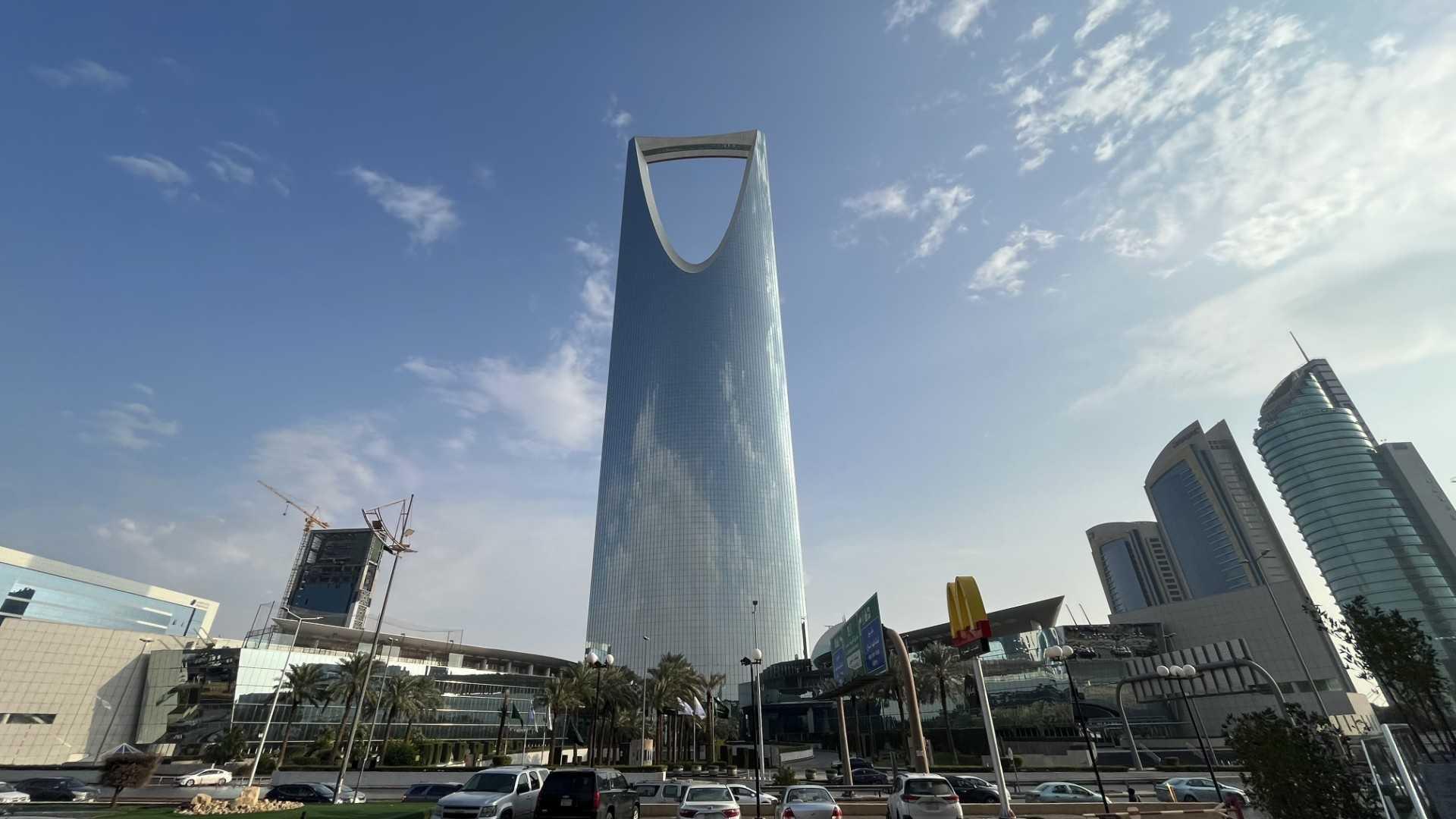 The Kingdom Centre tower in the Saudi capital Riyadh. Photo: AFP