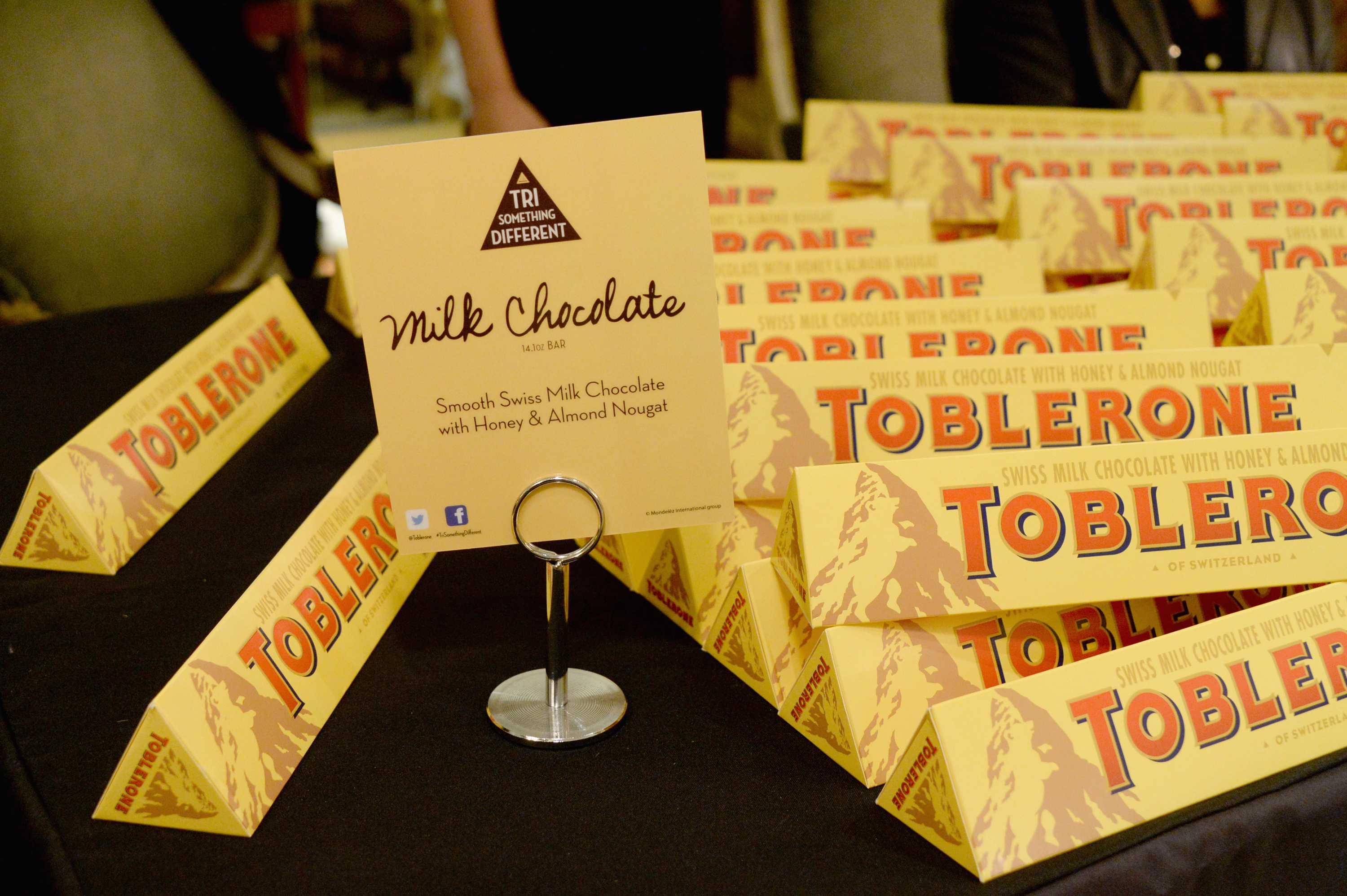 Imej gunung Matterhorn pada jenama coklat Toblerone mula diperkenalkan pada 1970. Gambar: AFP