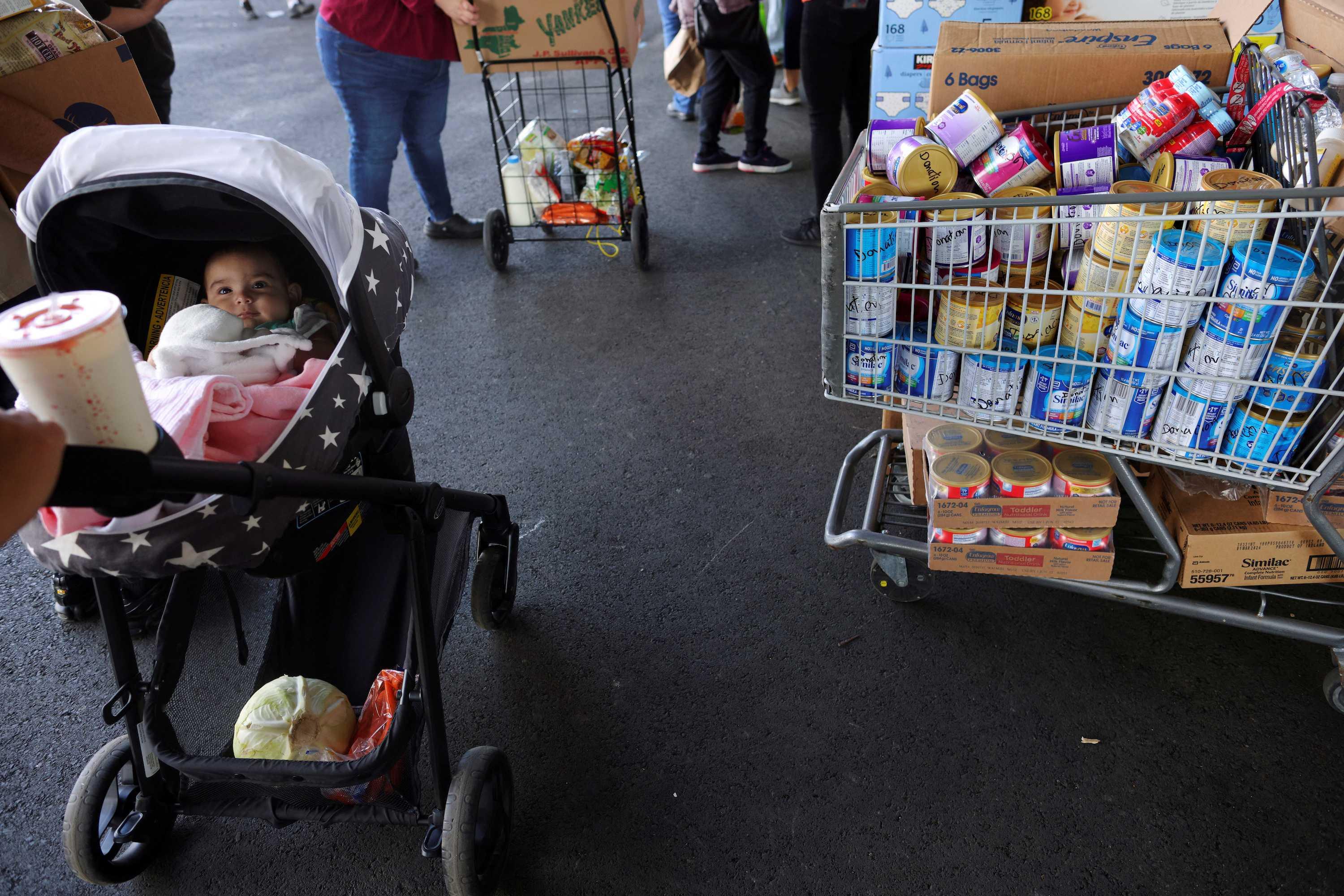 Harga produk makanan bayi di Sweden meningkat secara purata sebanyak 10.8% daripada Januari, menurut tinjauan. Gambar: Reuters