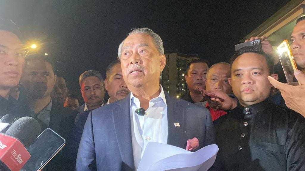 Pengerusi Perikatan Nasional Muhyiddin Yassin