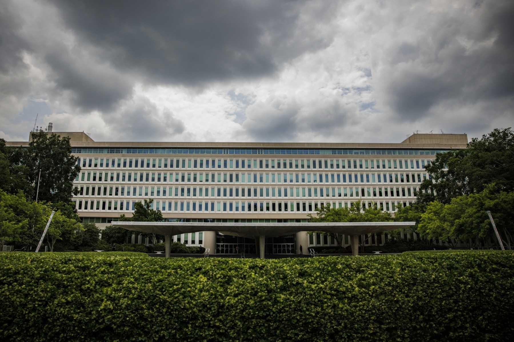 The Central Intelligence Agency headquarters are pictured in Langley, Virginia, on July 8, 2022. Photo: AFP
