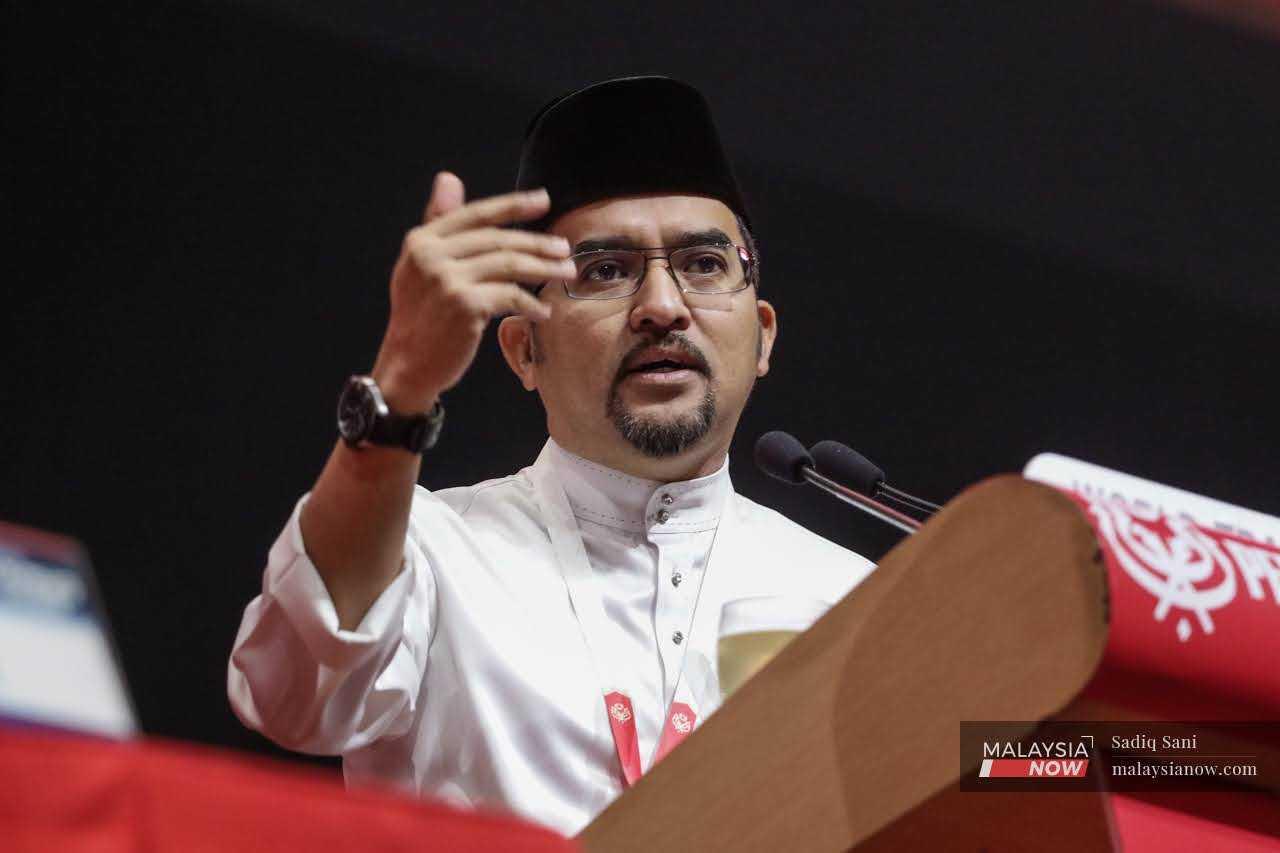 Bekas ketua Pemuda Umno Asyraf Wajdi Dusuki.
