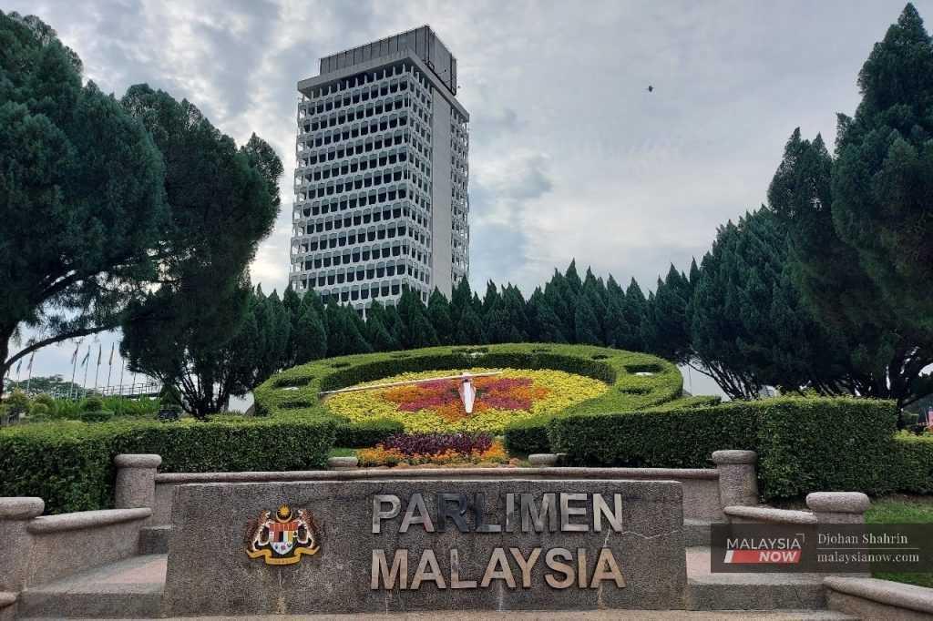 The Parliament building in Kuala Lumpur.