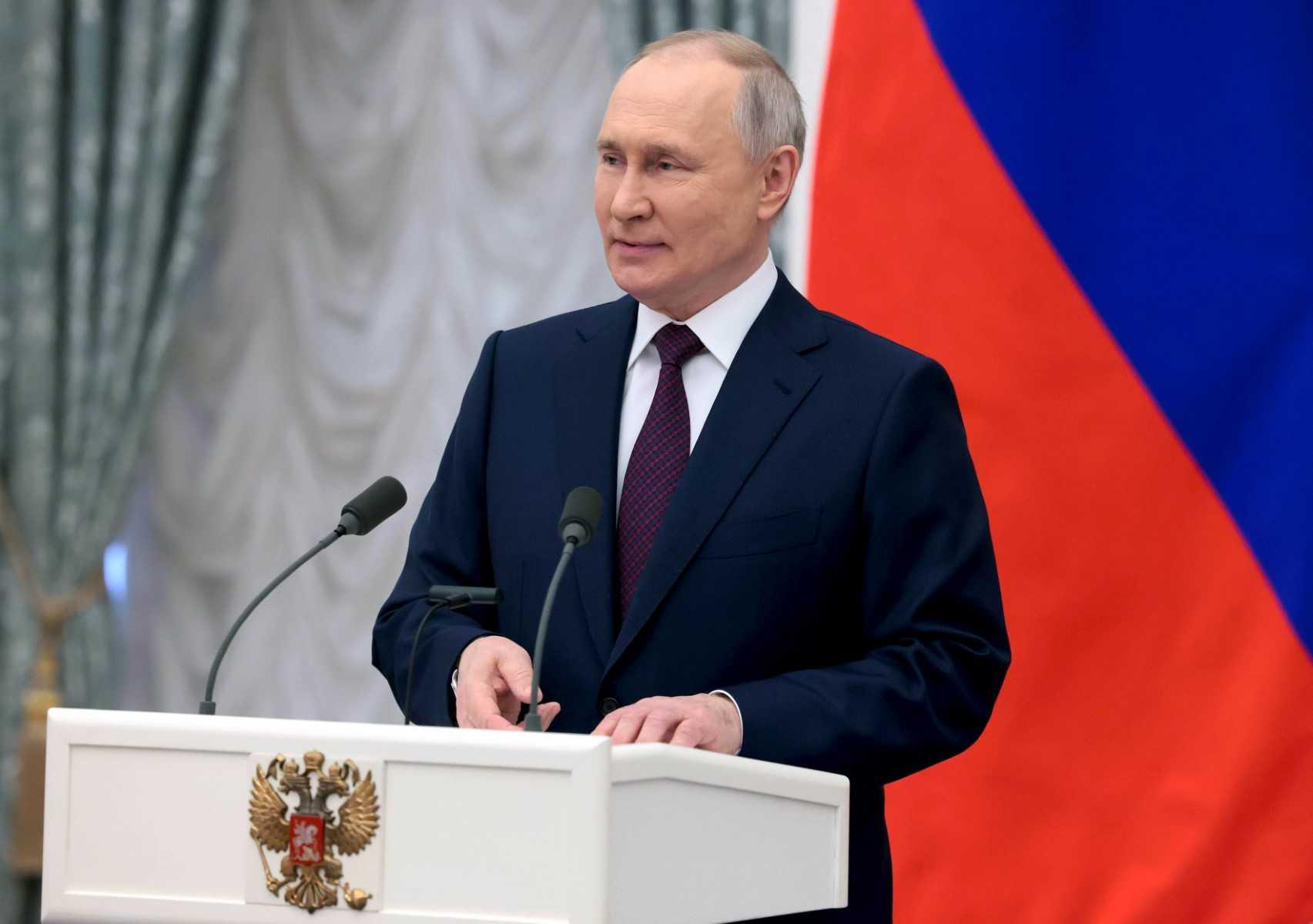 Presiden Rusia Vladimir Putin. Gambar: AFP 