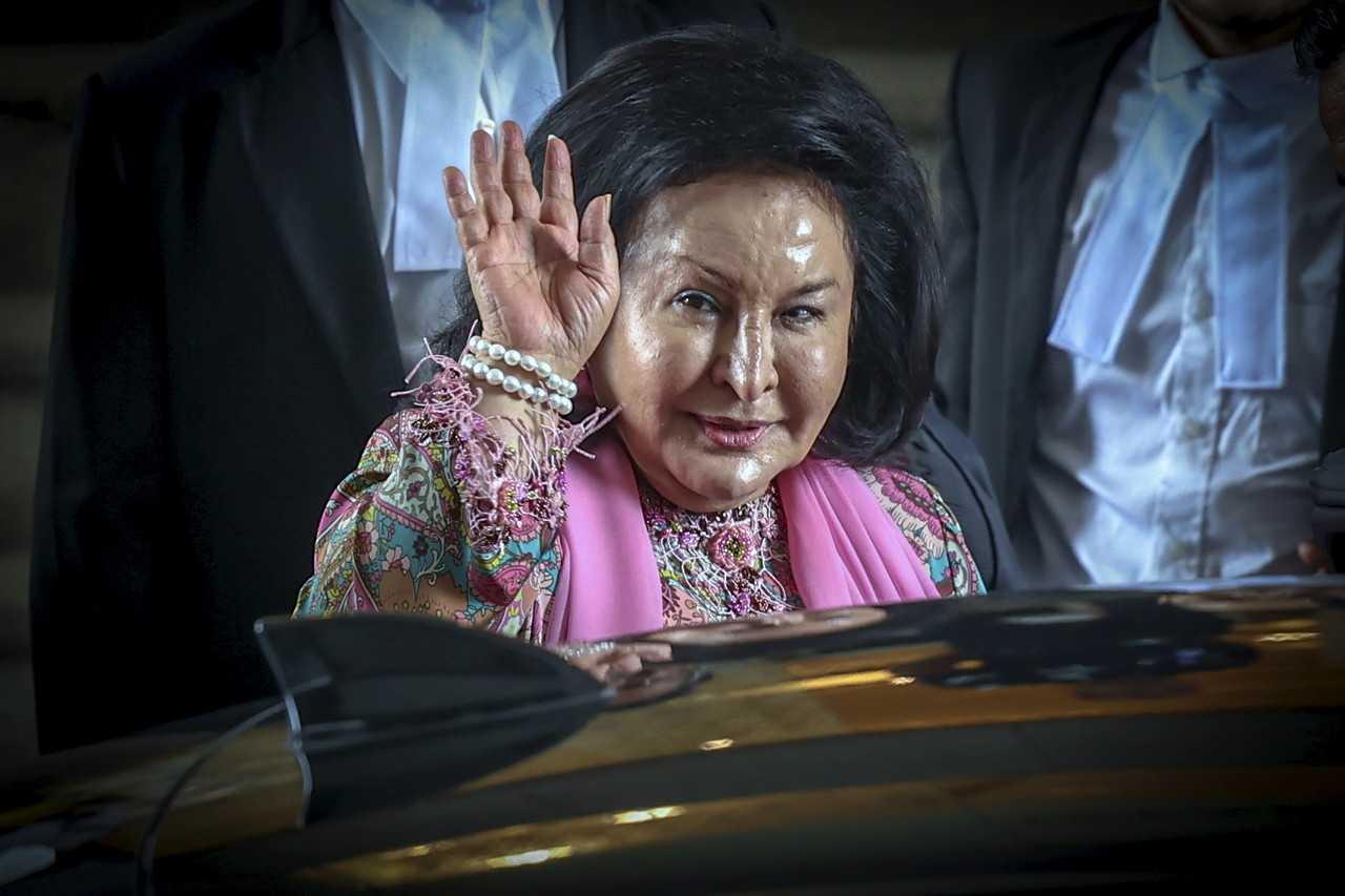 Rosmah Mansor, the wife of former prime minister Najib Razak. Photo: Bernama