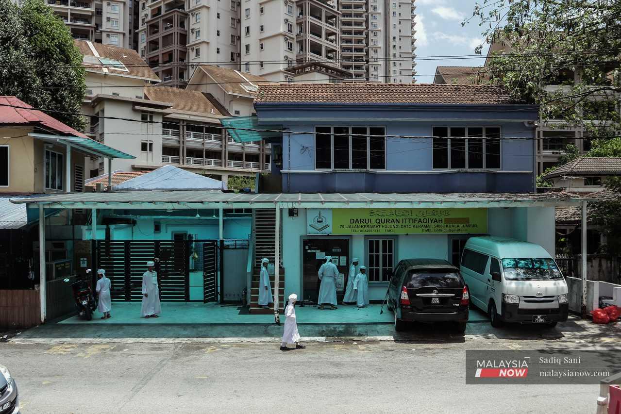 Pusat Tahfiz Darul Ittifaqiyah di Jalan Keramat Hujung, Kuala Lumpur, kira-kira enam tahun selepas tragedi kebakaran yang meragut lebih 20 nyawa. 