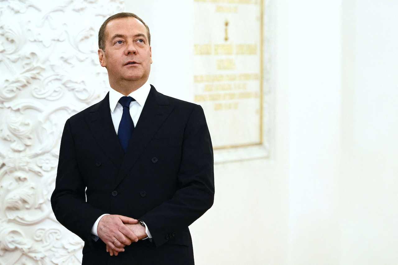 Deputy head of Russia's Security Council Dmitry Medvedev. Photo: Reuters