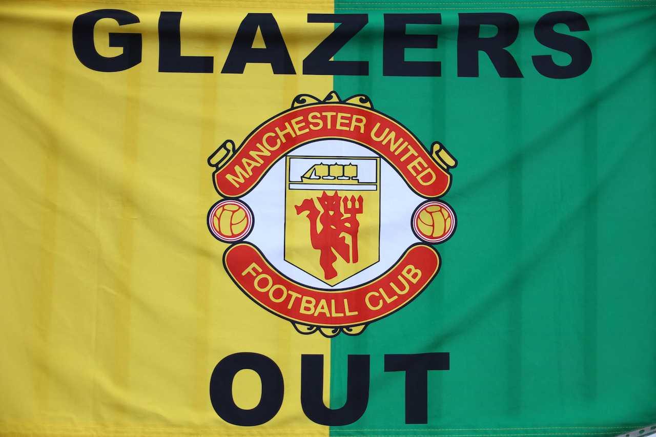 Manchester United's owners, the Glazer family, have reportedly set a world record £6 billion valuation for a sports club. Photo: Reuters
