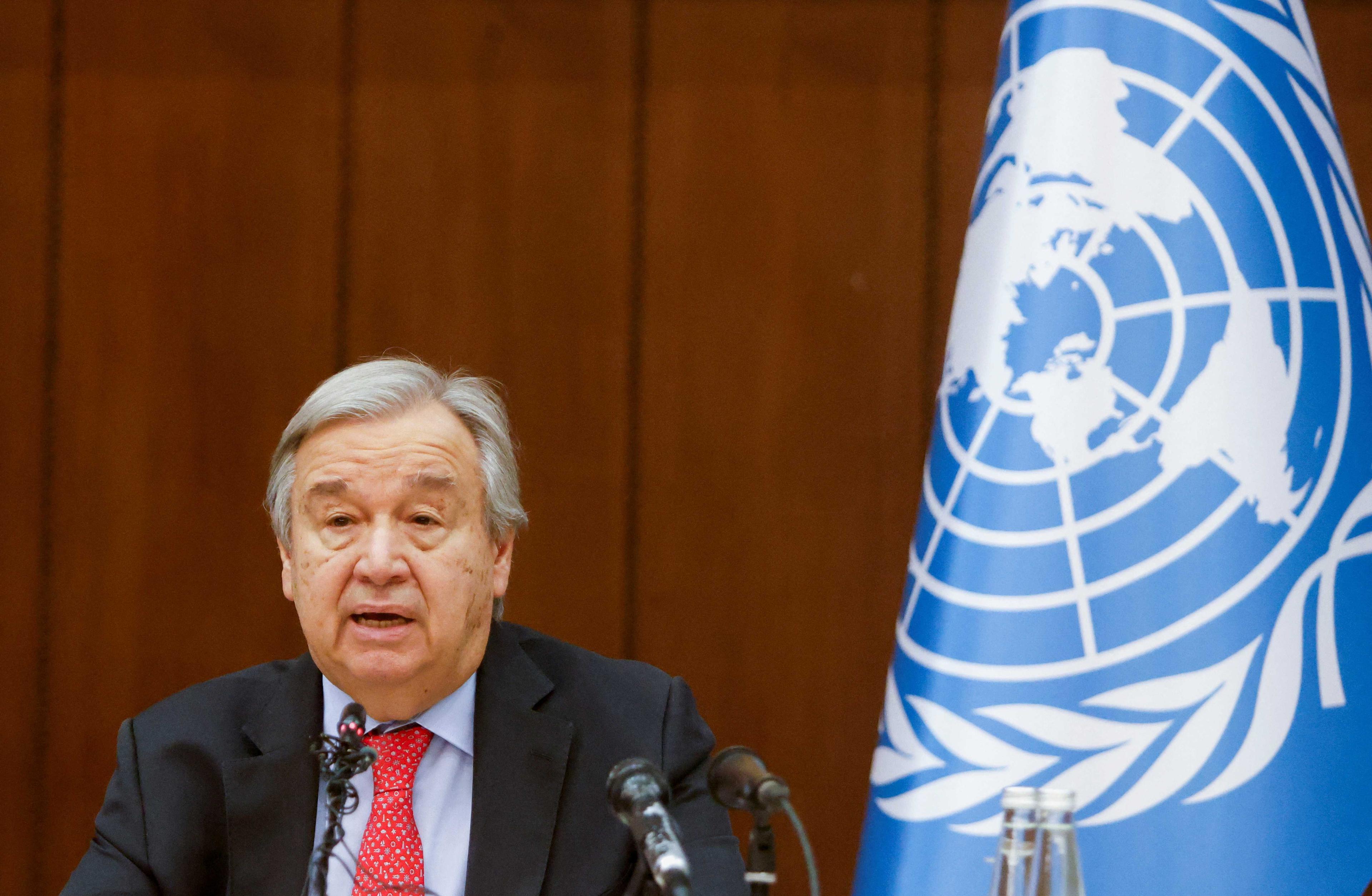 Setiausaha Agung PBB Antonio Guterres. Gambar: Reuters