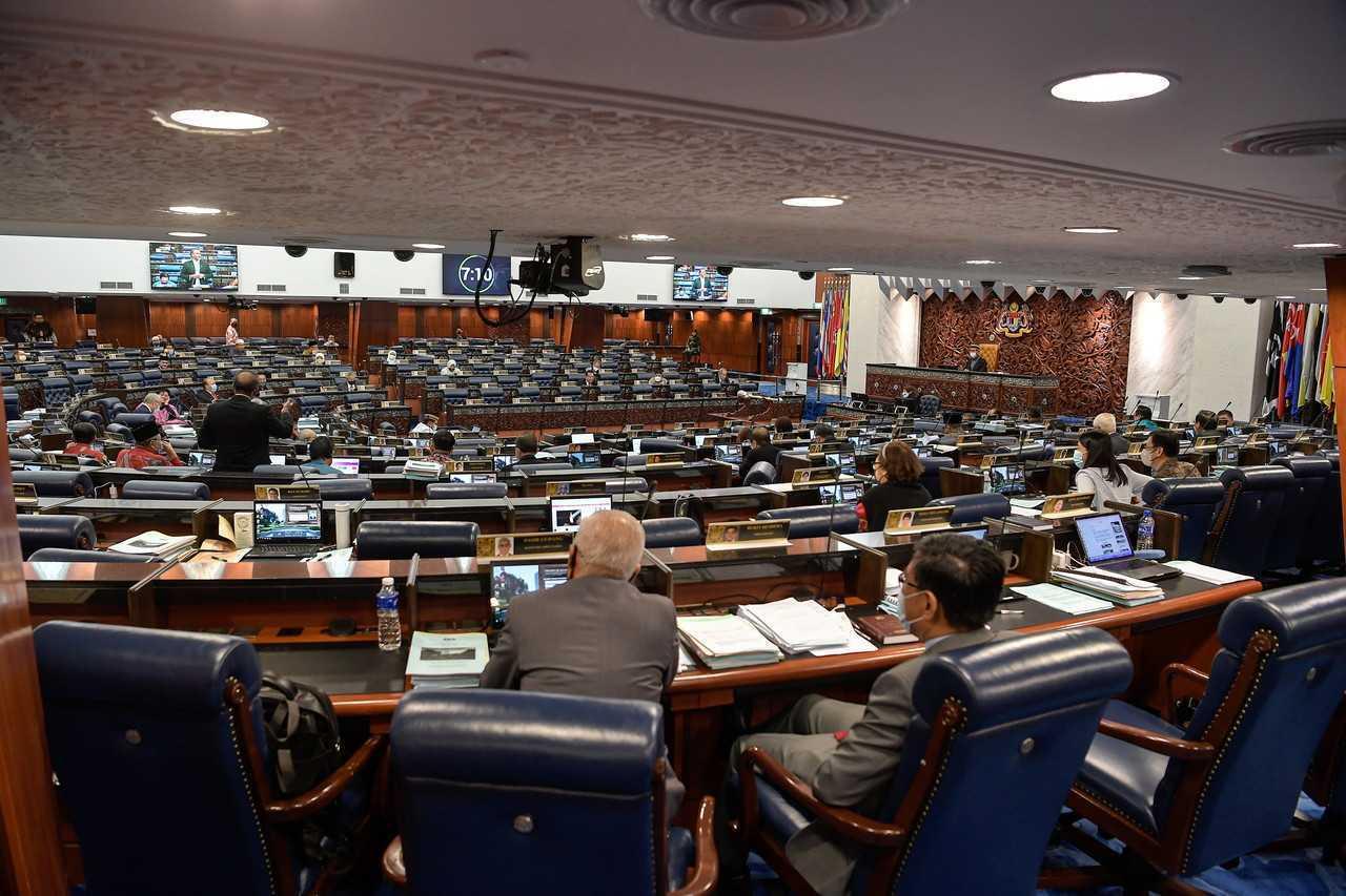 MPs gather in the Dewan Rakyat in this file picture. Photo: Bernama