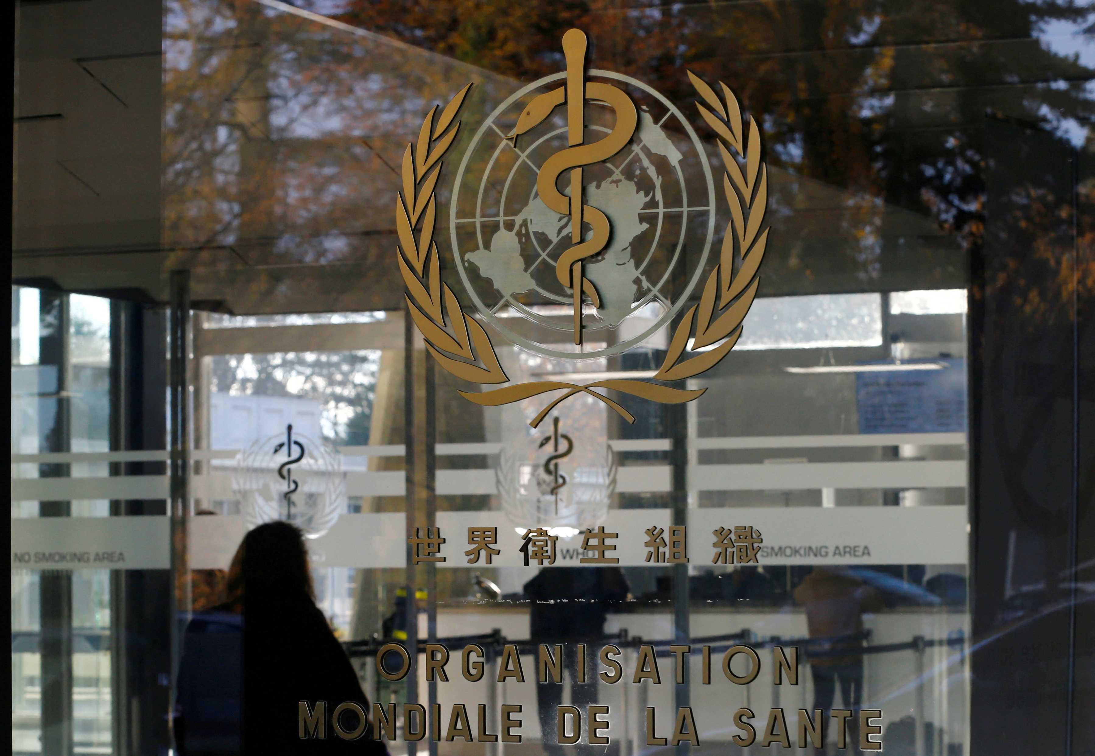 A logo is pictured on the World Health Organization (WHO) headquarters in Geneva, Switzerland, Nov 22, 2017. Photo: Reuters