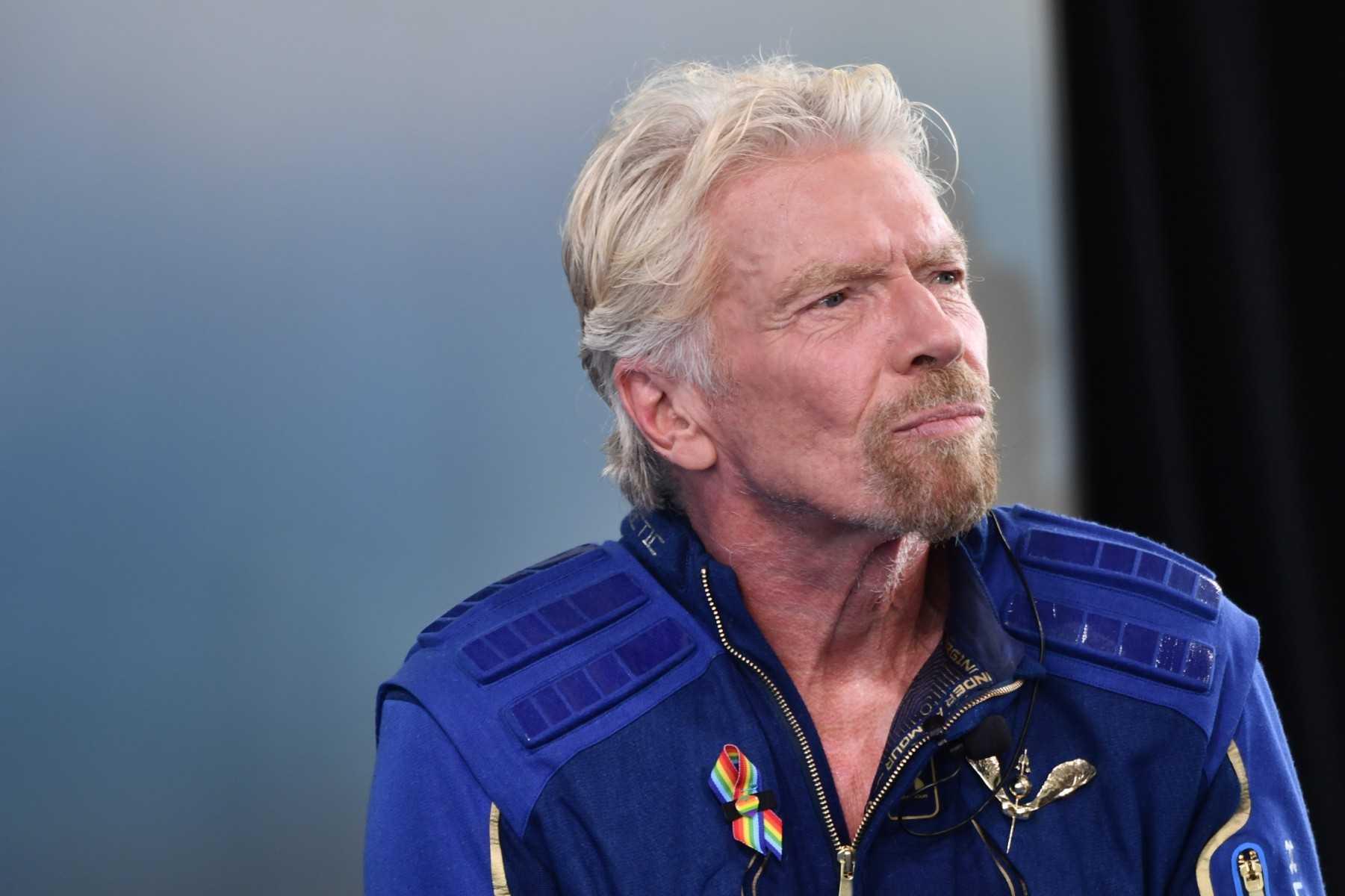 Tokoh penerbangan Britain Richard Branson. Gambar: AFP