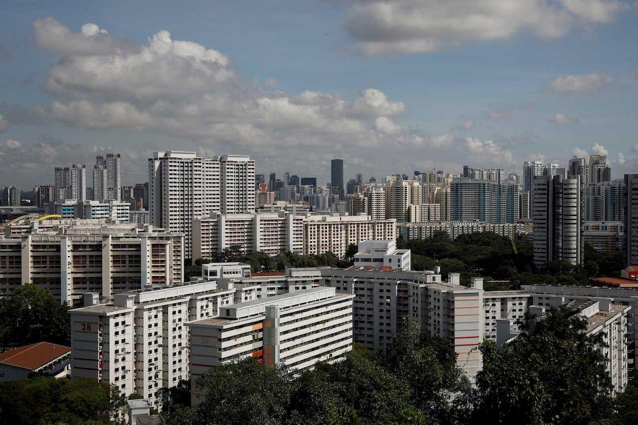 Pemandangan kediaman di Singapura, 17 November 2020. Harga hartanah dan sewa di Singapura telah meningkat secara mendadak sejak beberapa tahun kebelakangan ini disebabkan kelewatan pembinaan berikutan Covid-19. Gambar: Reuters