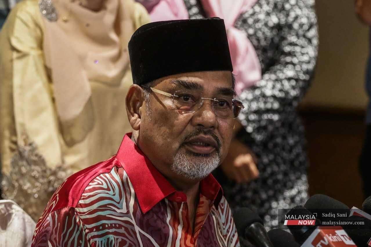 Bekas Ahli Parlimen Pasir Salak Tajuddin Abdul Rahman.
