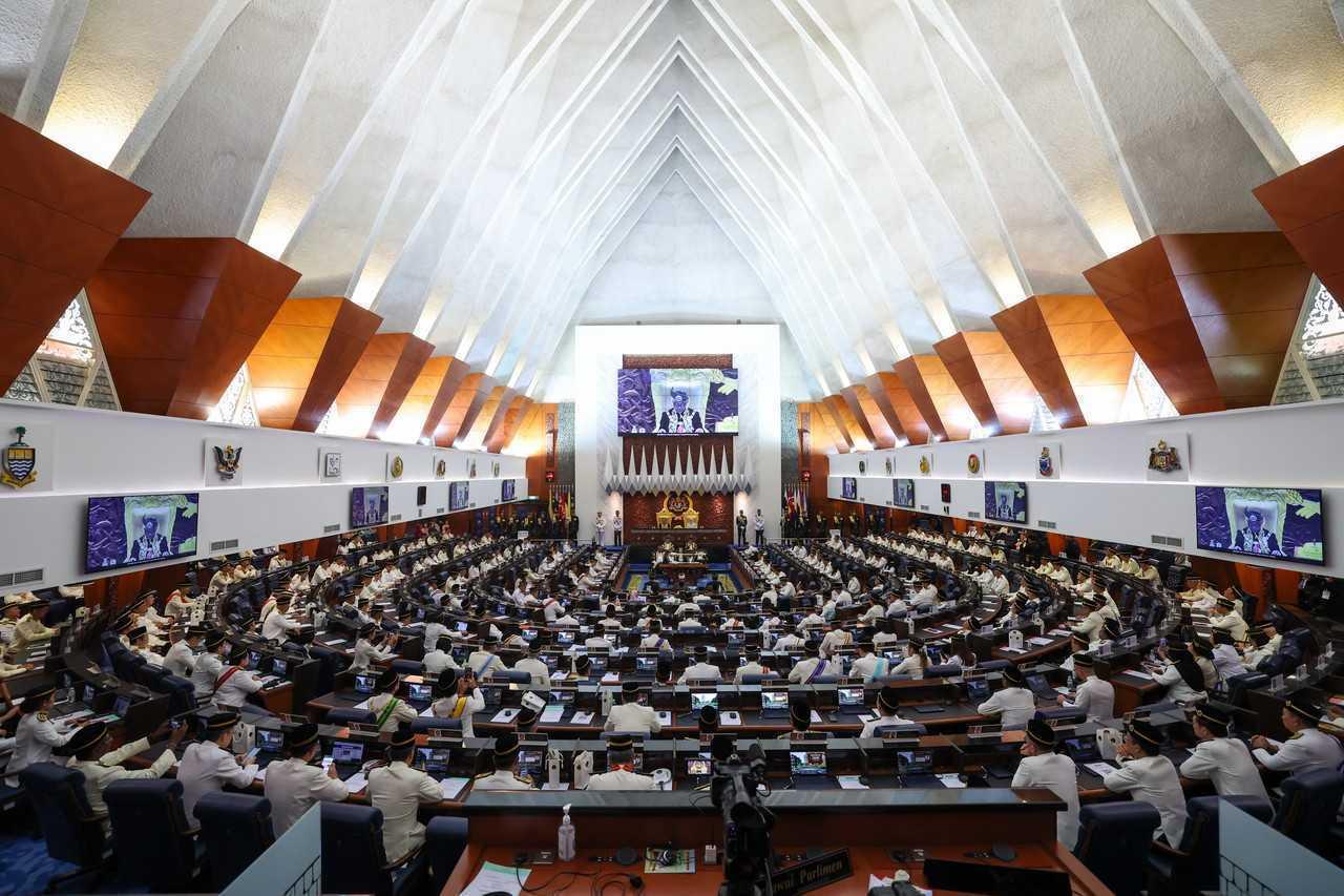 Persidangan Dewan Rakyat, 13 Februari. Gambar: Bernama