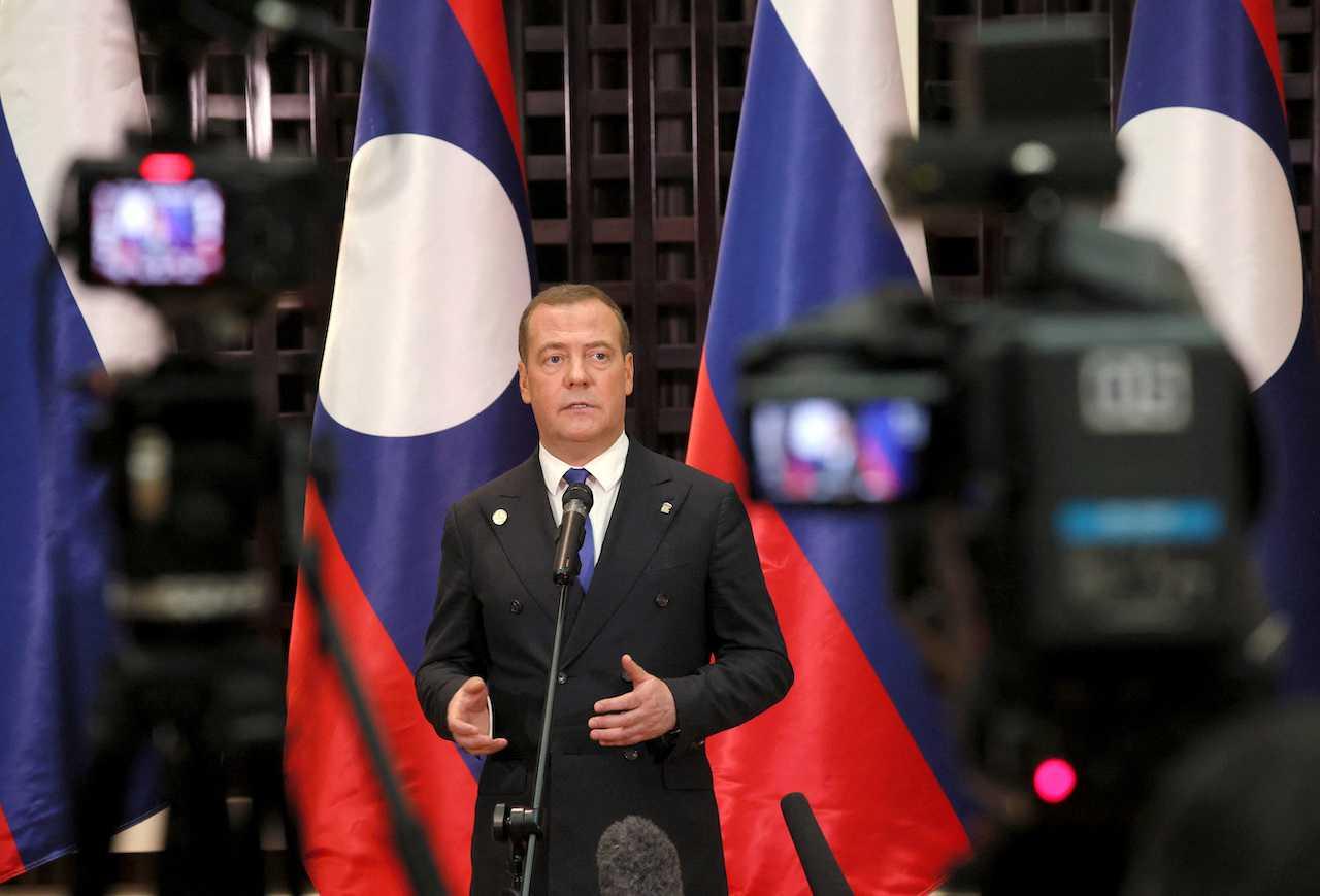 Russia's deputy head of Security Council Dmitry Medvedev. Photo: Reuters