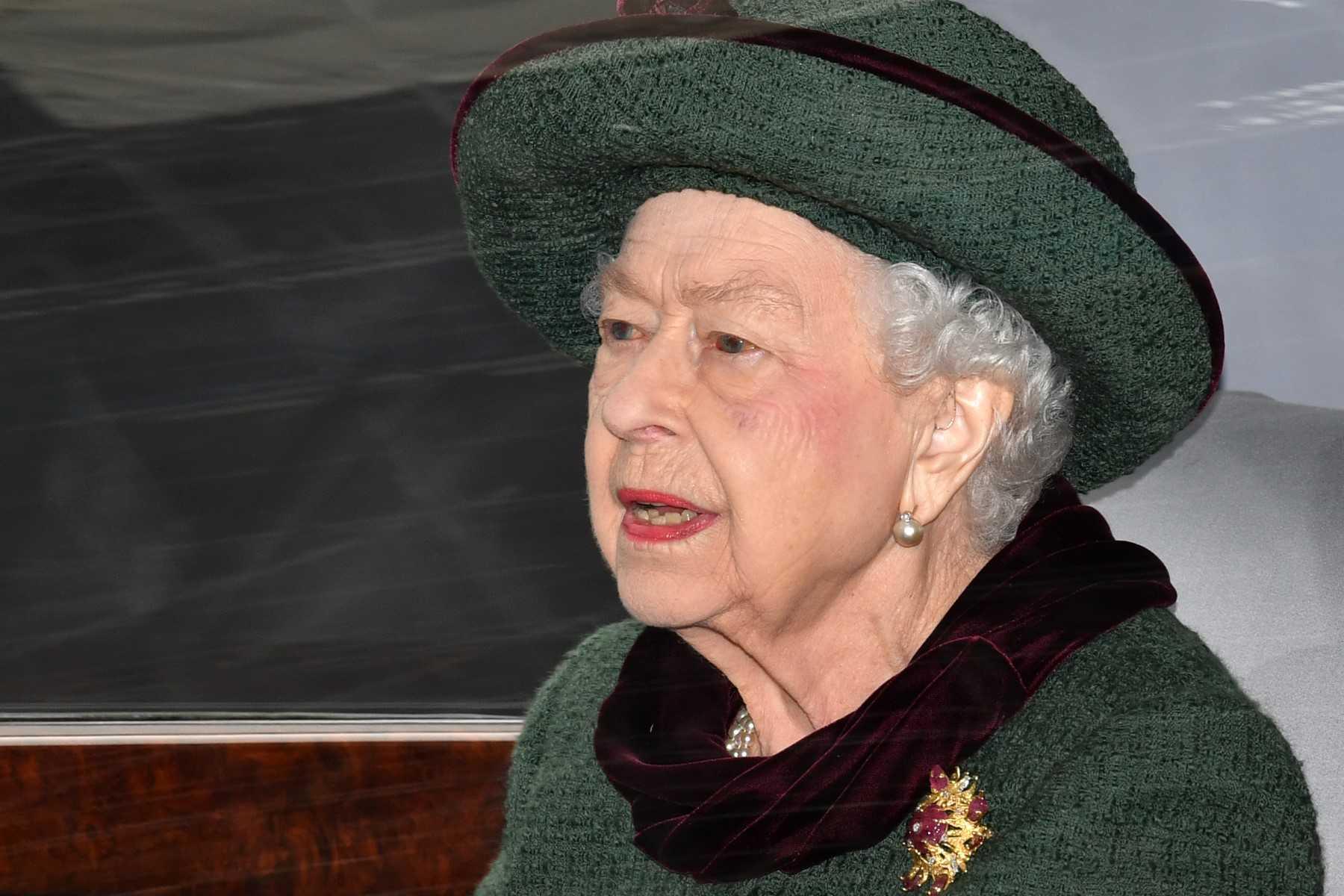 In this file photo taken on March 29, 2022 Britain's Queen Elizabeth II leaves after attending a Service of Thanksgiving for Britain's Prince Philip, Duke of Edinburgh, at Westminster Abbey in central London. Photo: AFP 