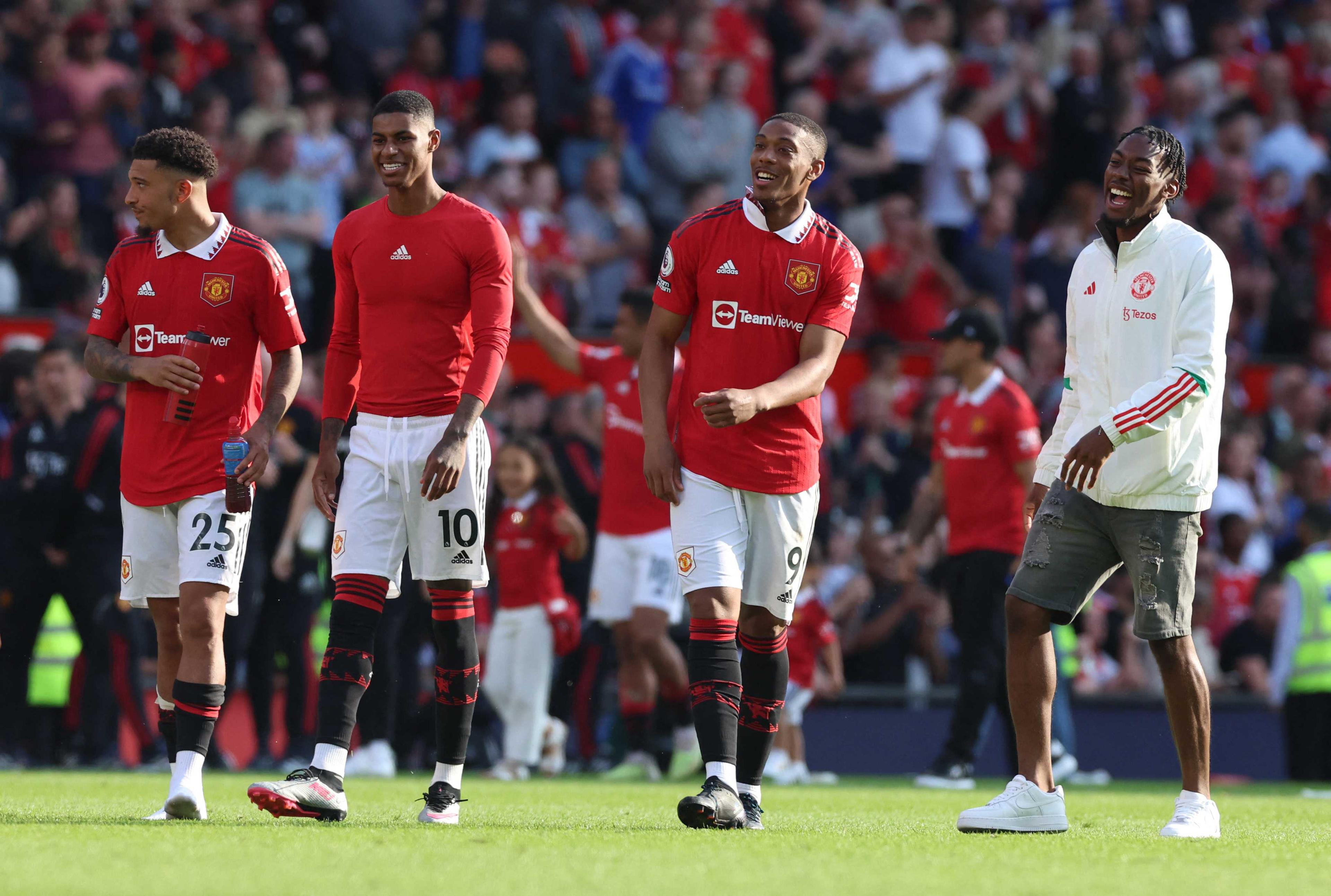 Manchester United v Fulham, Old Trafford, Britain, May 28. Photo: Reuters