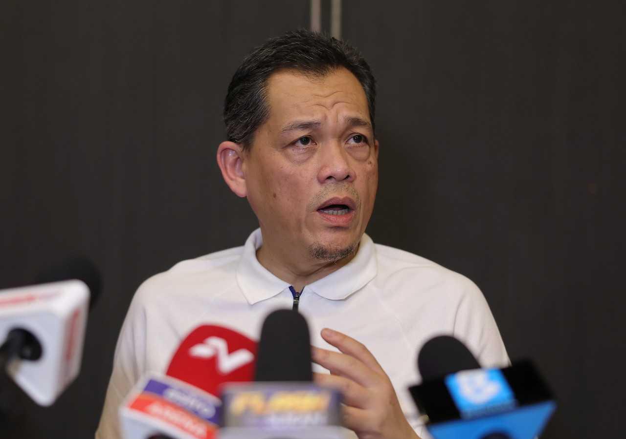 Presiden Persatuan Bolasepak Malaysia (FAM) Hamidin Mohd Amin. Gambar: Bernama