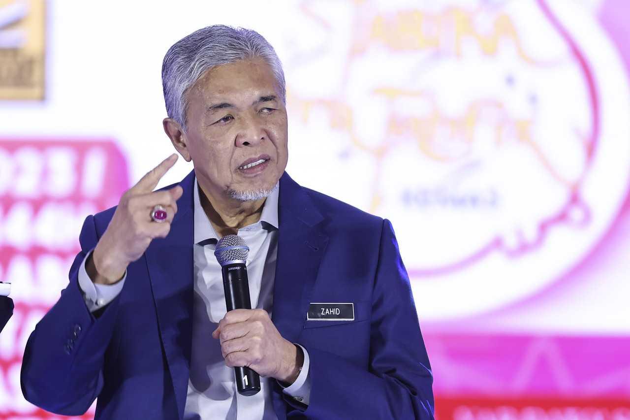 Deputy Prime Minister Ahmad Zahid Hamidi. Photo: Bernama