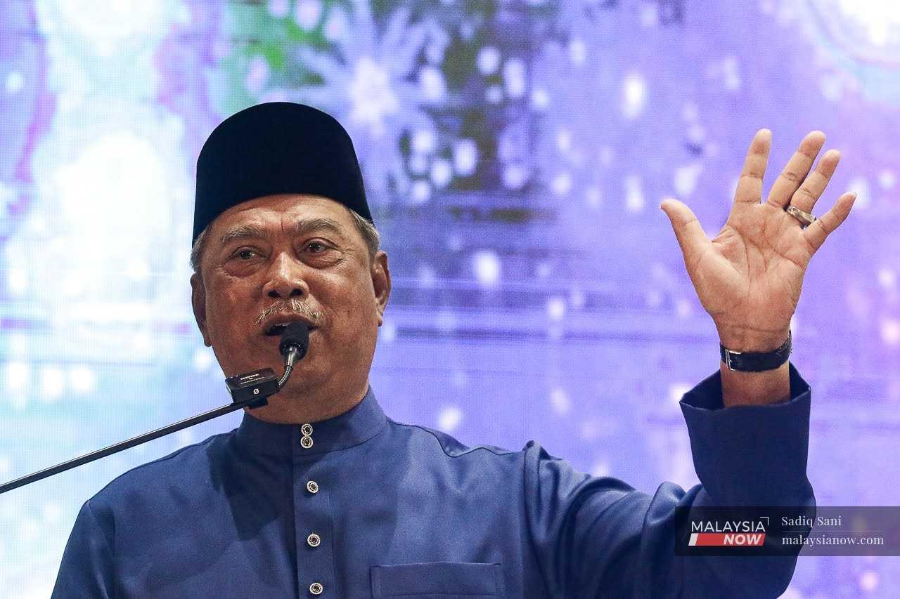 Pengerusi Perikatan Nasional Muhyiddin Yassin.