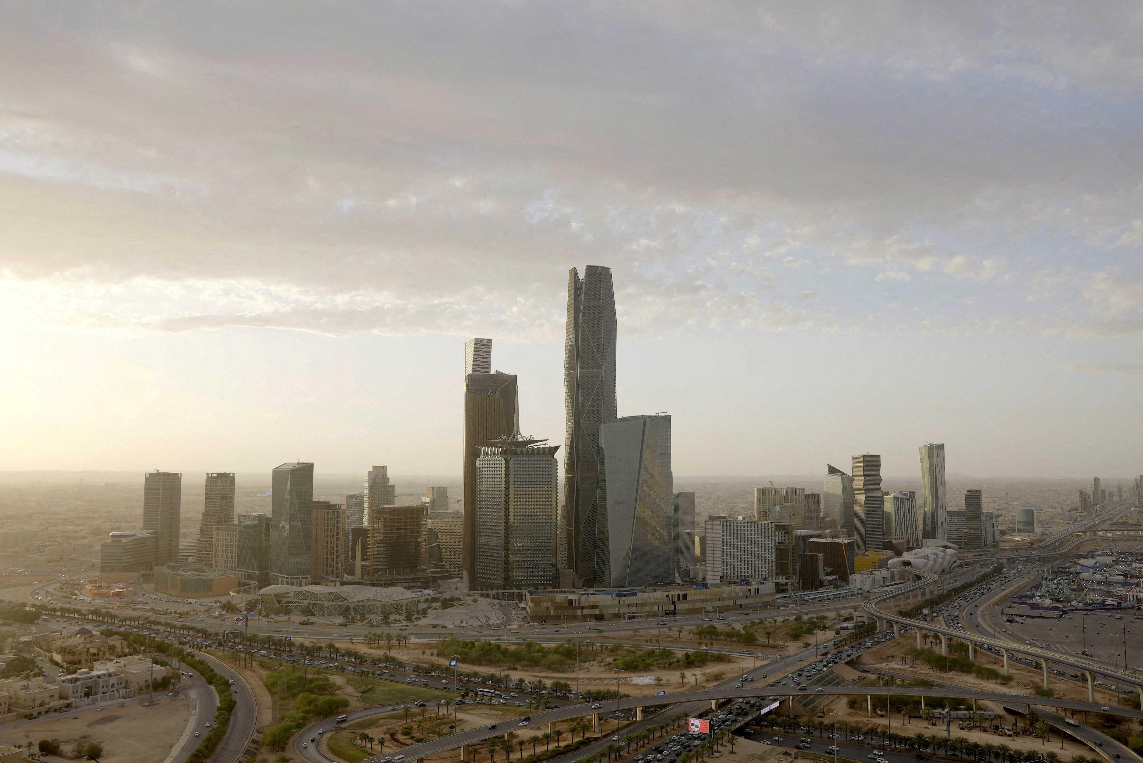 Pemandangan umum bandar Riyadh, Arab Saudi, 20 Februari 2022. Gambar: Reuters