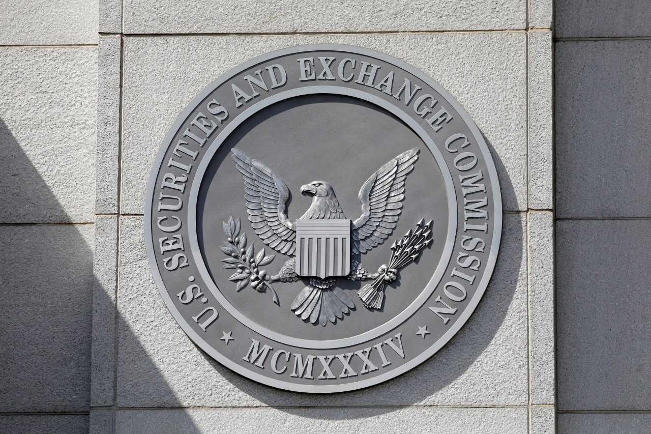 The seal of the US Securities and Exchange Commission is seen at its headquarters in Washington, DC, US, May 12, 2021. Photo: Reuters