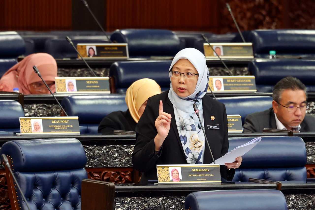 Menteri Kesihatan Dr Zaliha Mustafa. Gambar: Bernama