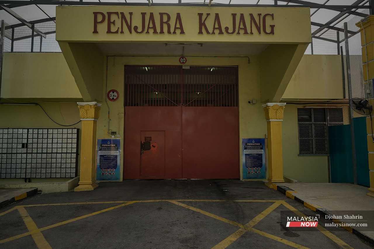 Kajang Prison, where former prime minister Najib Razak is serving a 12-year sentence for criminal breach of trust, money laundering, and abuse of power. 
