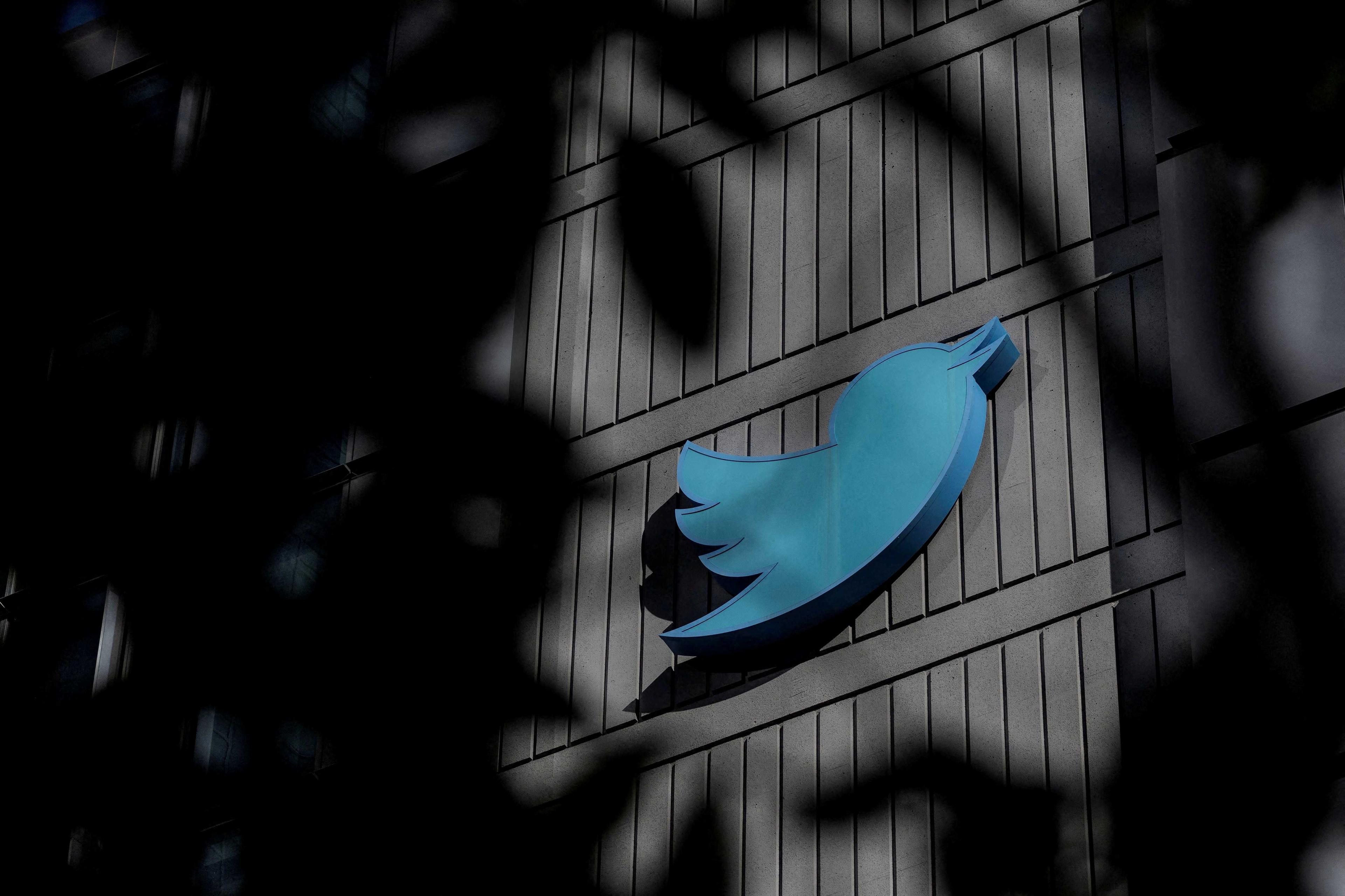Twitter corporate headquarters building is seen in downtown San Francisco, California, US Nov 18, 2022. Photo: Reuters