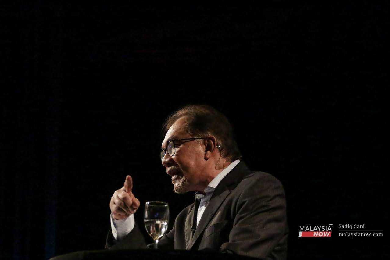 Prime Minister Anwar Ibrahim.