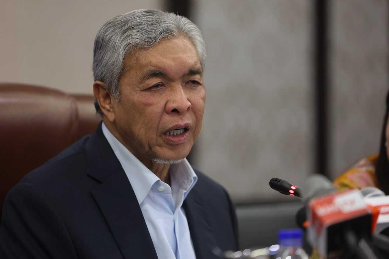 Timbalan Perdana Menteri Ahmad Zahid Hamidi. Gambar: Bernama