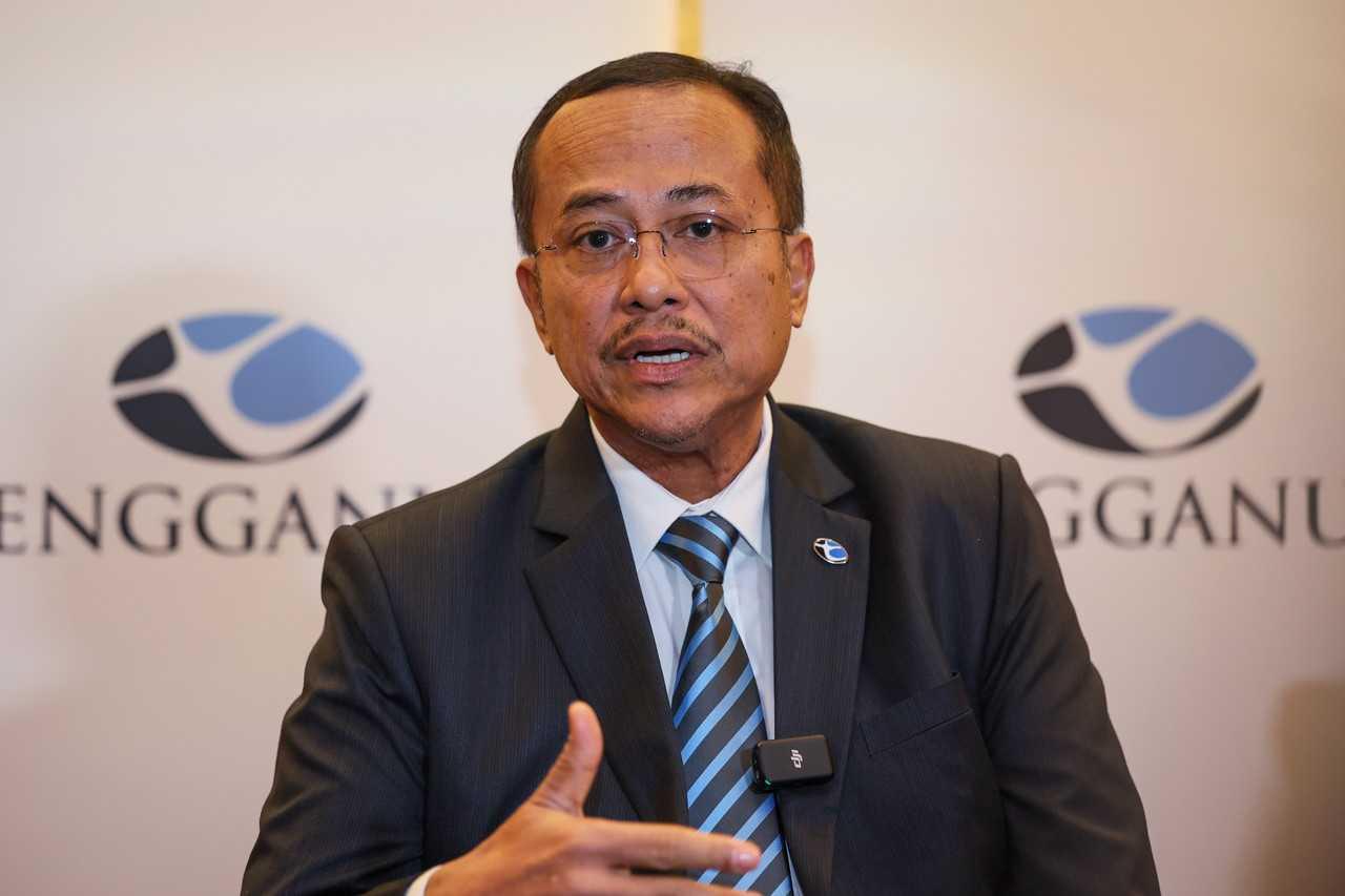 Terengganu Menteri Besar Ahmad Samsuri Mokhtar. Photo: Bernama