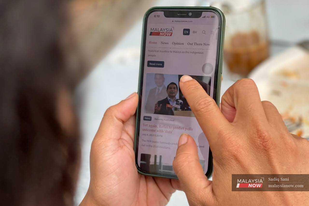 The MalaysiaNow website was recently inaccessible for users of several major internet service providers.