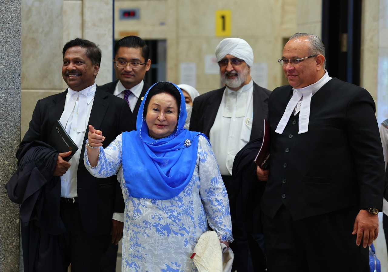 Rosmah Mansor at the Court of Appeal in Putrajaya, July 7. Photo: Bernama