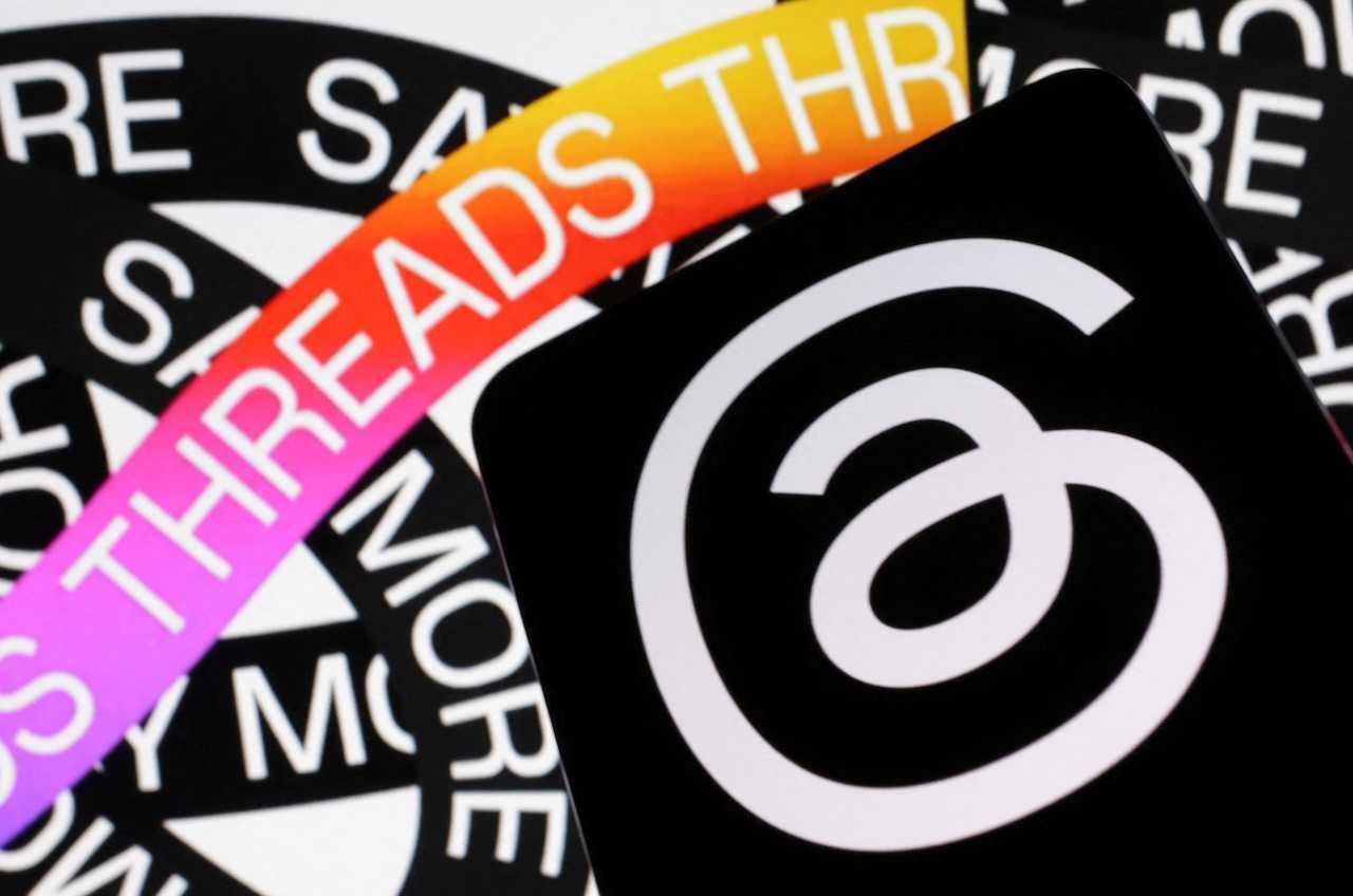 Meta's Threads app logo is seen in this illustration taken July 4. Photo: Reuters