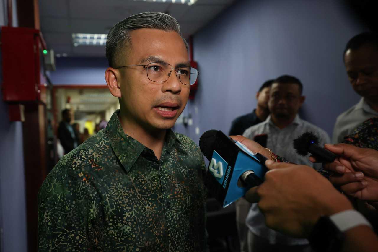 Communications and Digital Minister Fahmi Fadzil. Photo: Bernama
