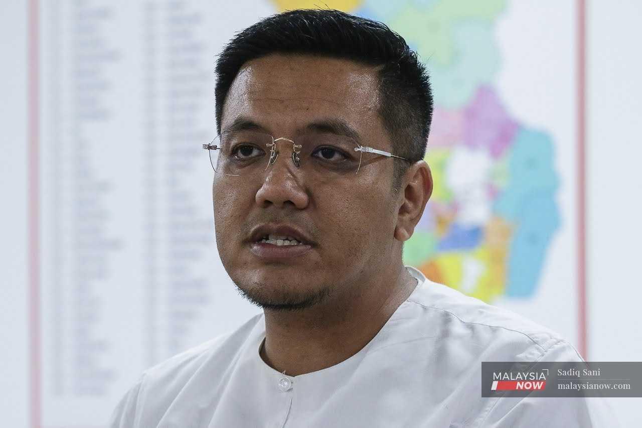 Deputy Shah Alam Bersatu chief Dr Afif Bahardin.