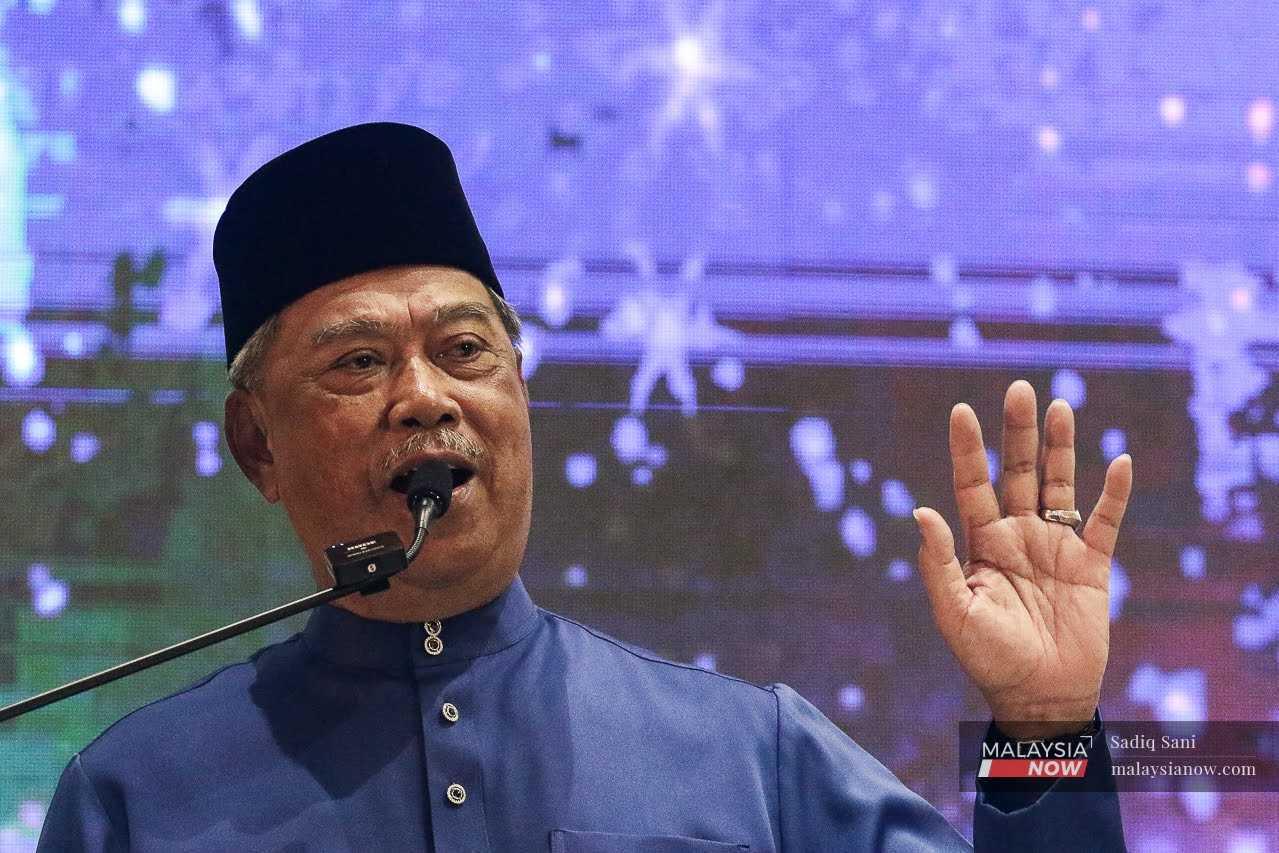 Perikatan Nasional chairman Muhyiddin Yassin.