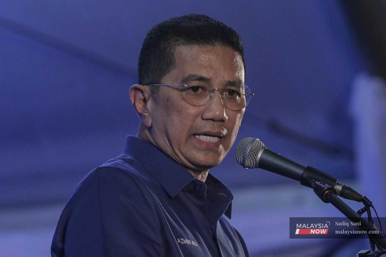 Pengerusi Perikatan Nasional Selangor Mohammed Azmin Ali.