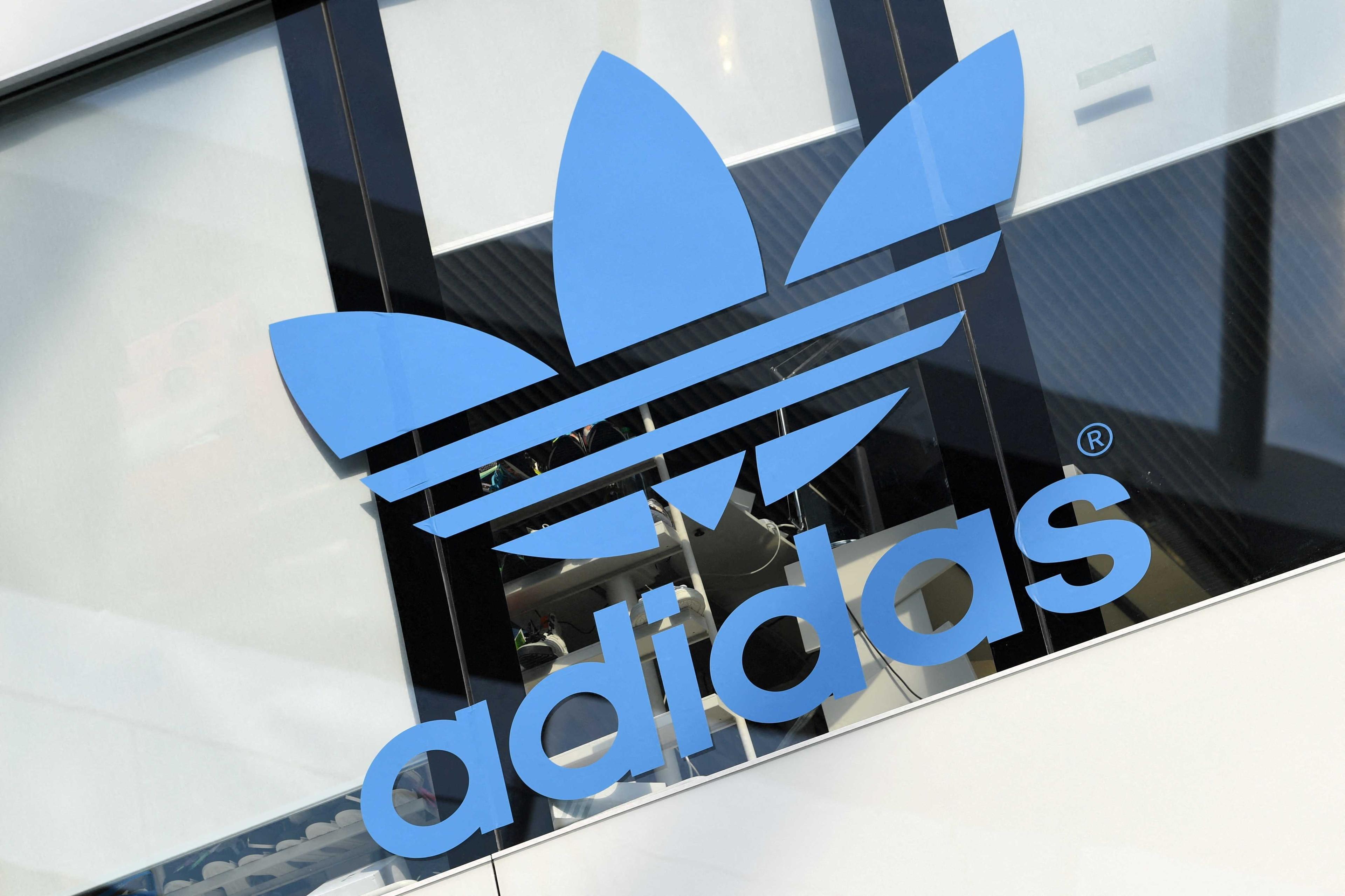The Adidas logo at the company's headquarters in Herzogenaurach, Germany, Aug 9, 2019. Photo: Reuters