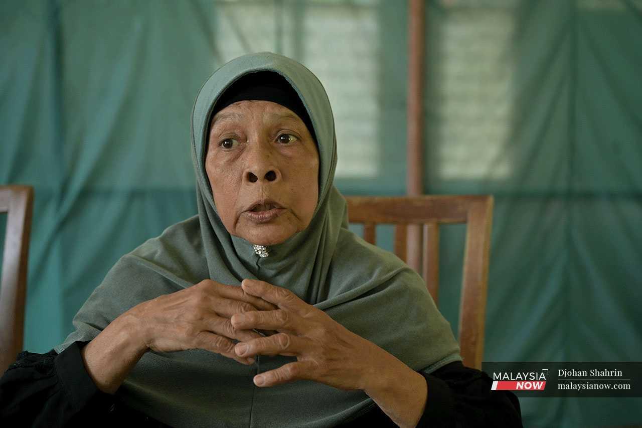 Founder Rawiyah Kamil recalls the history of Taman Rawiyah Sulaiman Jaya which was given as replacement land to 13 residents from the Malay village of Bumi Hijau Setapak, whose settlement was taken by the government for redevelopment in the late 1980s.