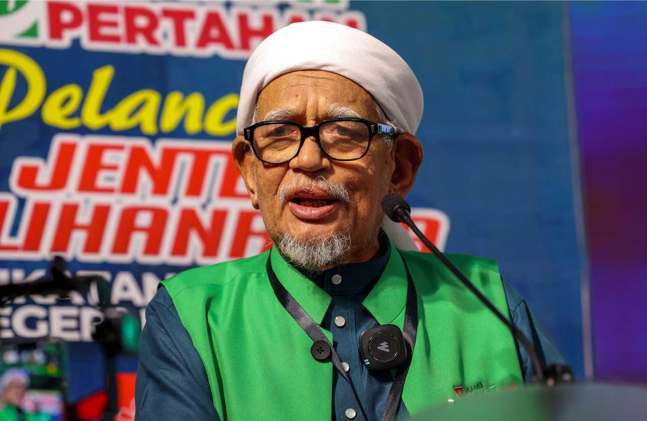 PAS president Abdul Hadi Awang. Photo: Bernama